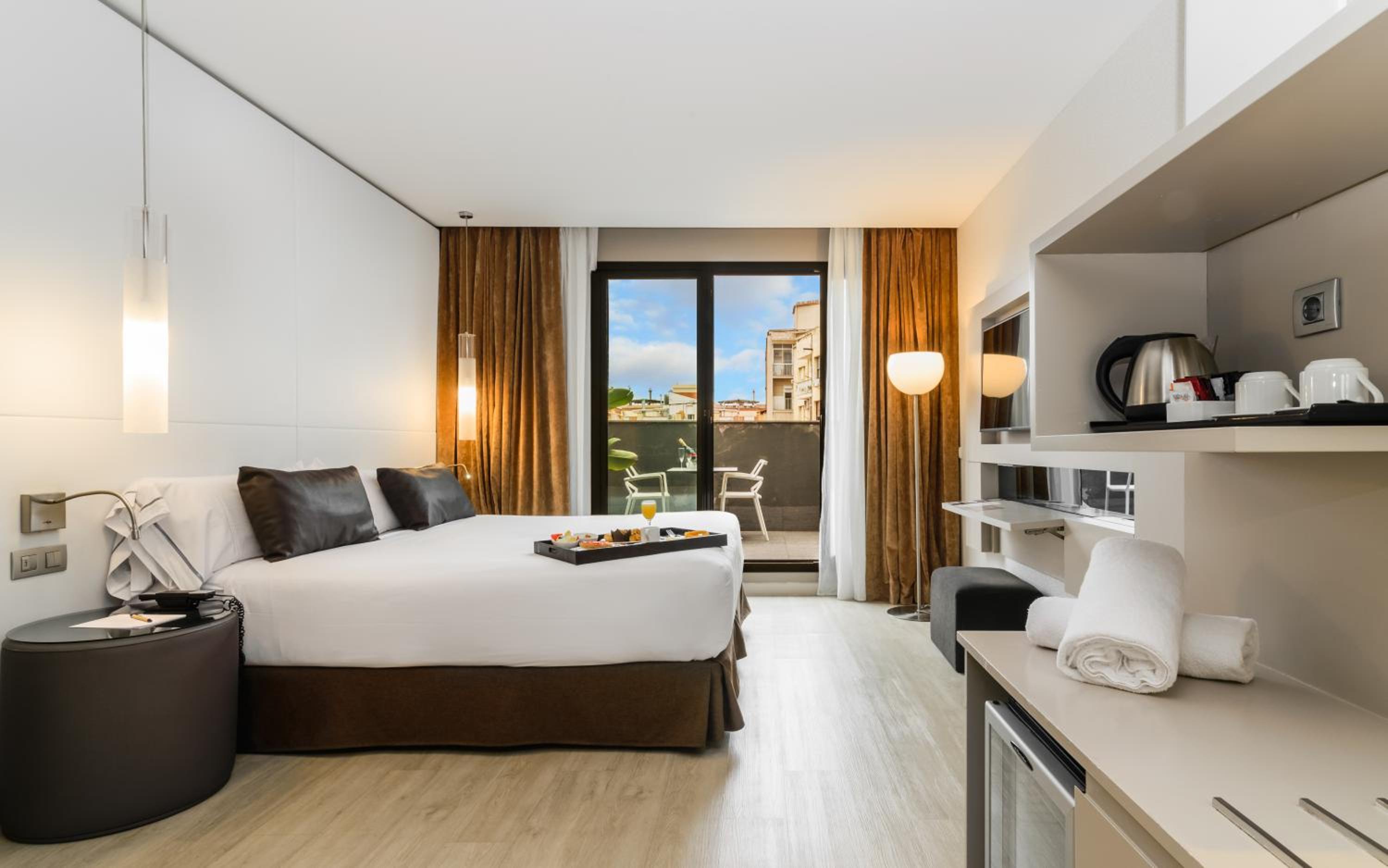 Habitación terraza urbana incluye un acceso al spa por persona por estancia