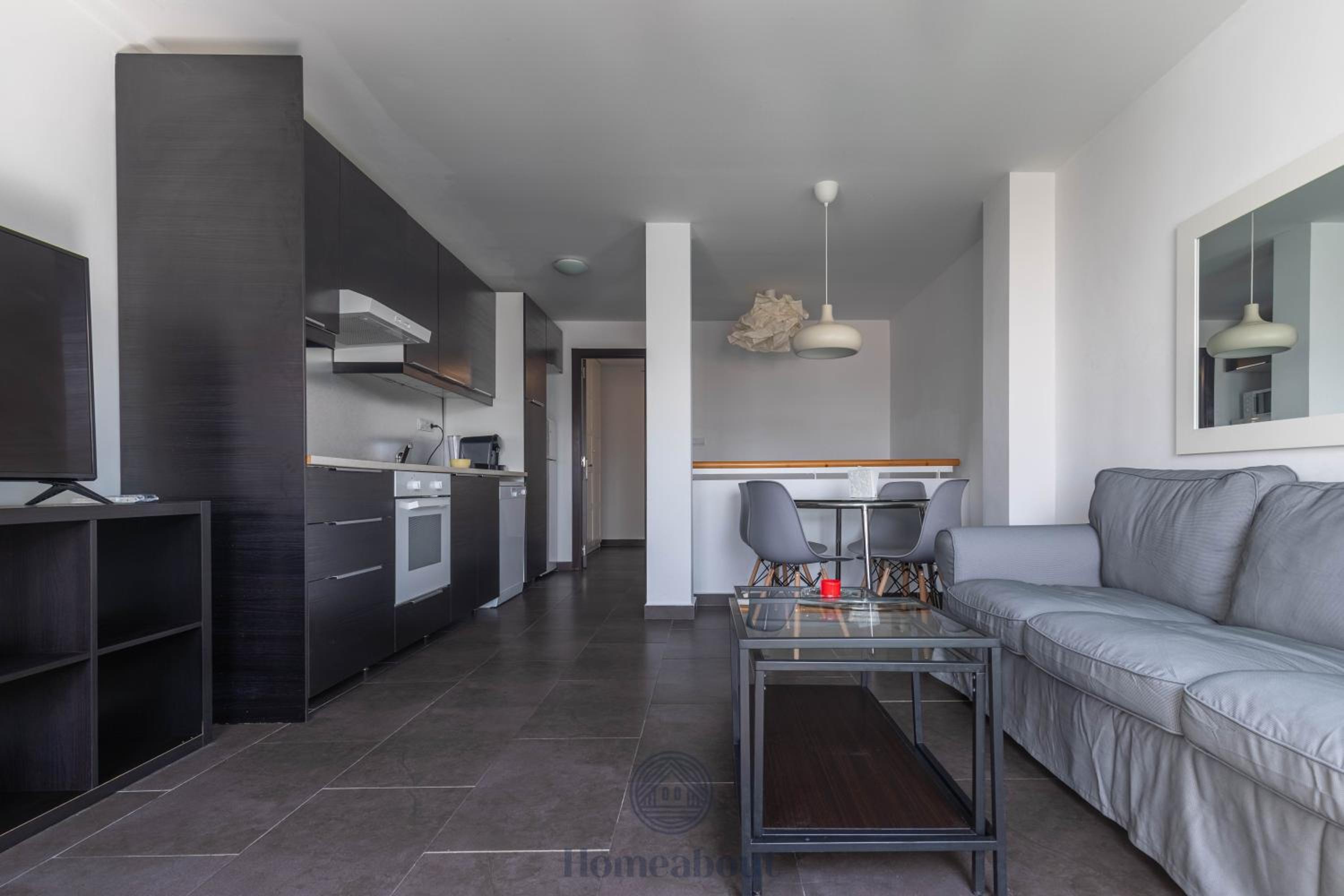 Apartamento de dos habitaciones