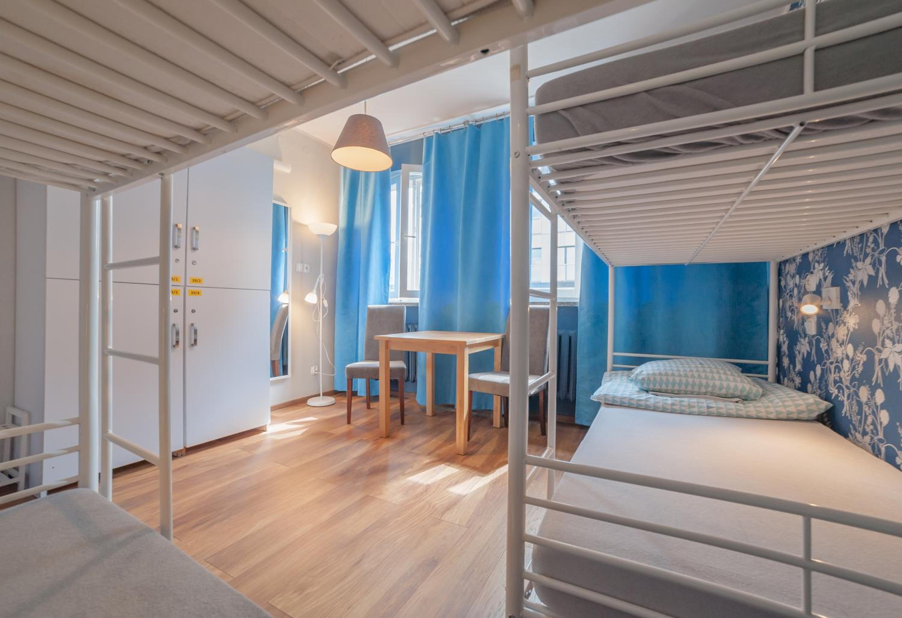 Bed in 4-Bed Dormitory Room with Shared Bathroom