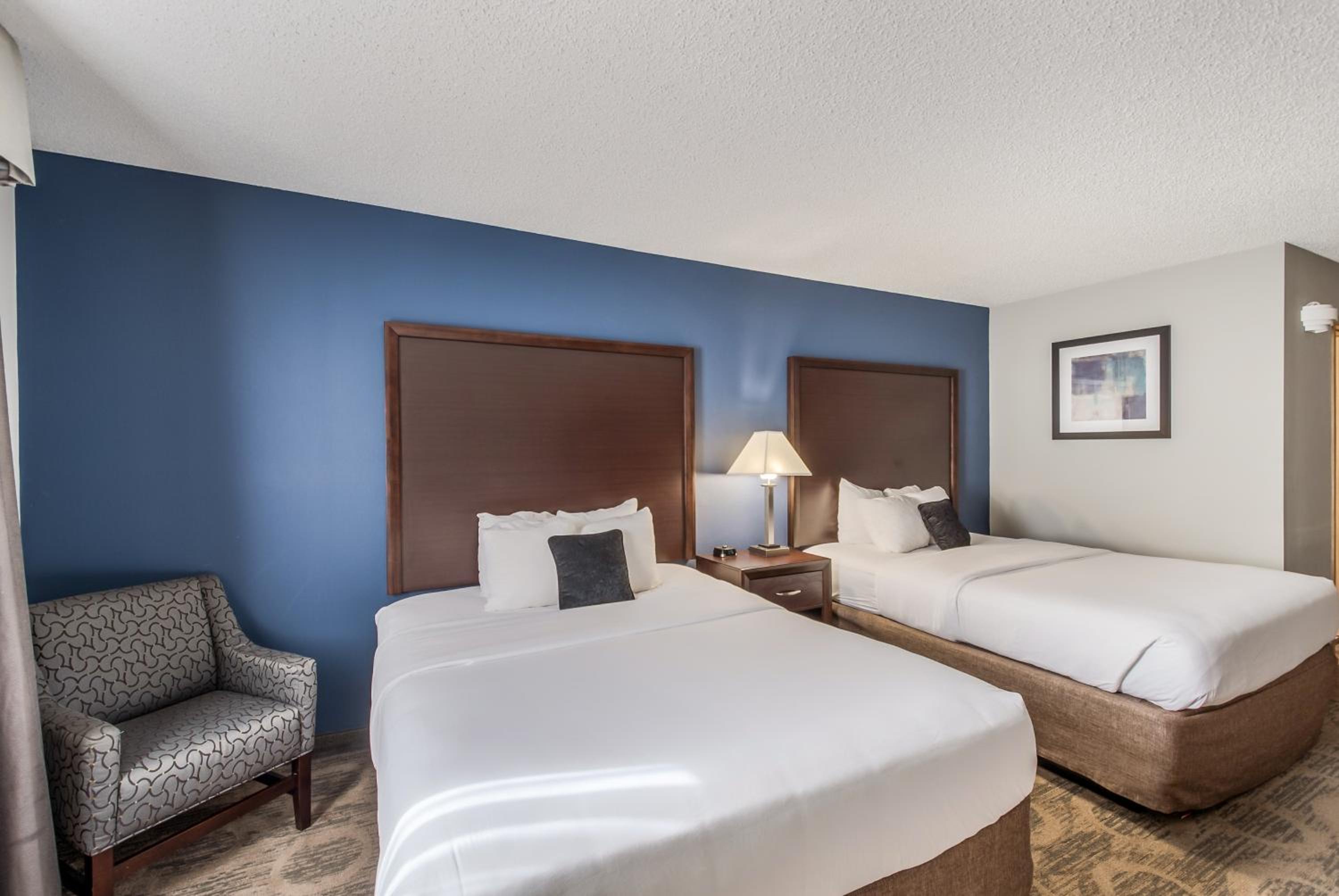 Queen Room with Two Queen Beds - Non-Smoking at Red Lion Inn & Suites Sequim at Olympic National Park in Sequim