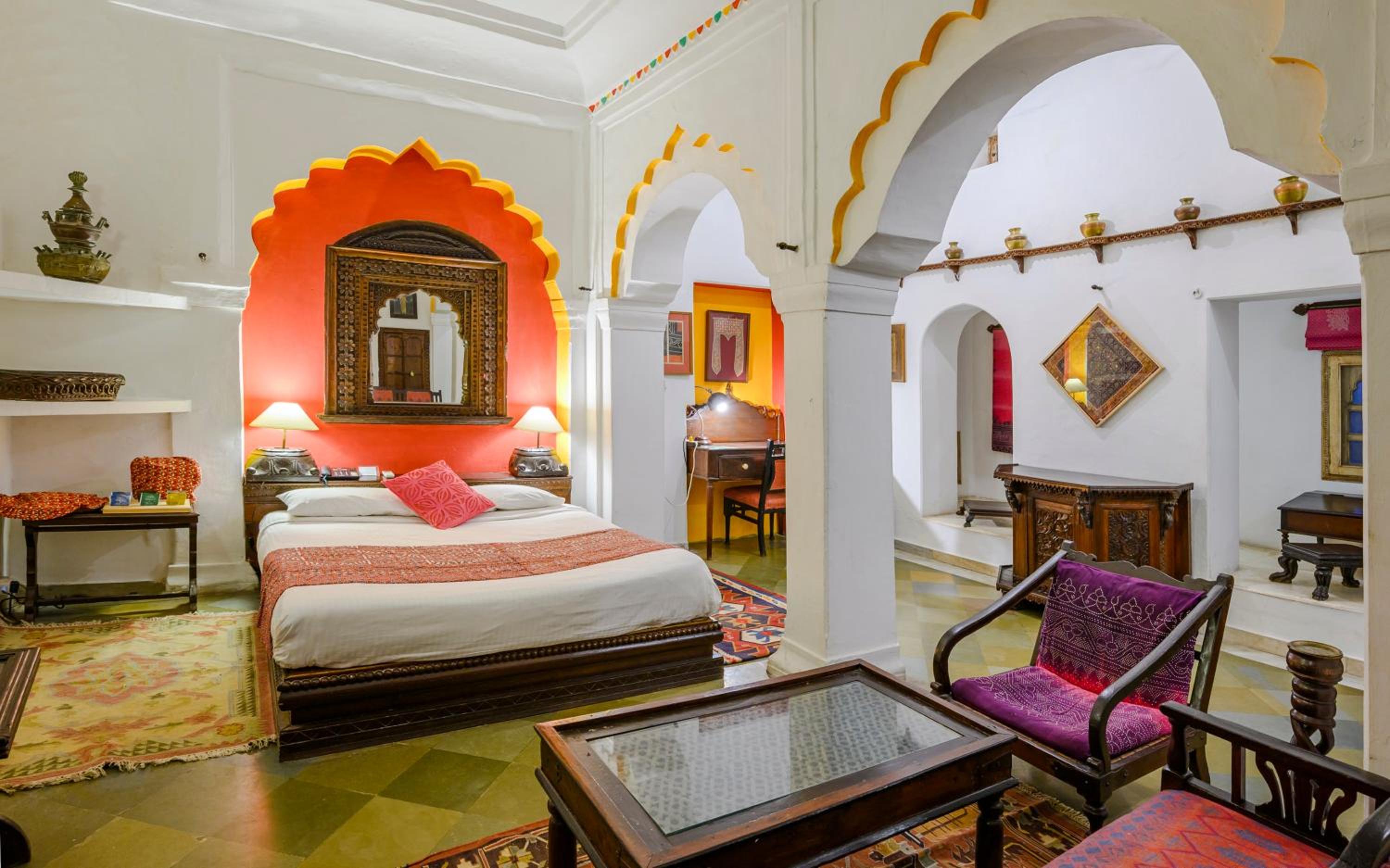 Heritage Old World Room – Enjoy a 10% discount on spa, laundry, and vintage car services, alongside complimentary evening tea, guided fort tours, and morning yoga (7:00 AM – 8:00 AM) photo