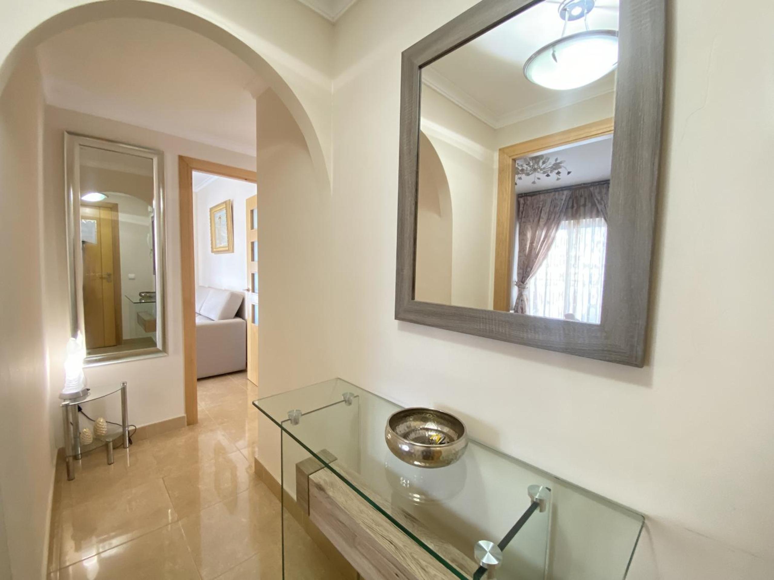 Apartamento de una habitación con terraza