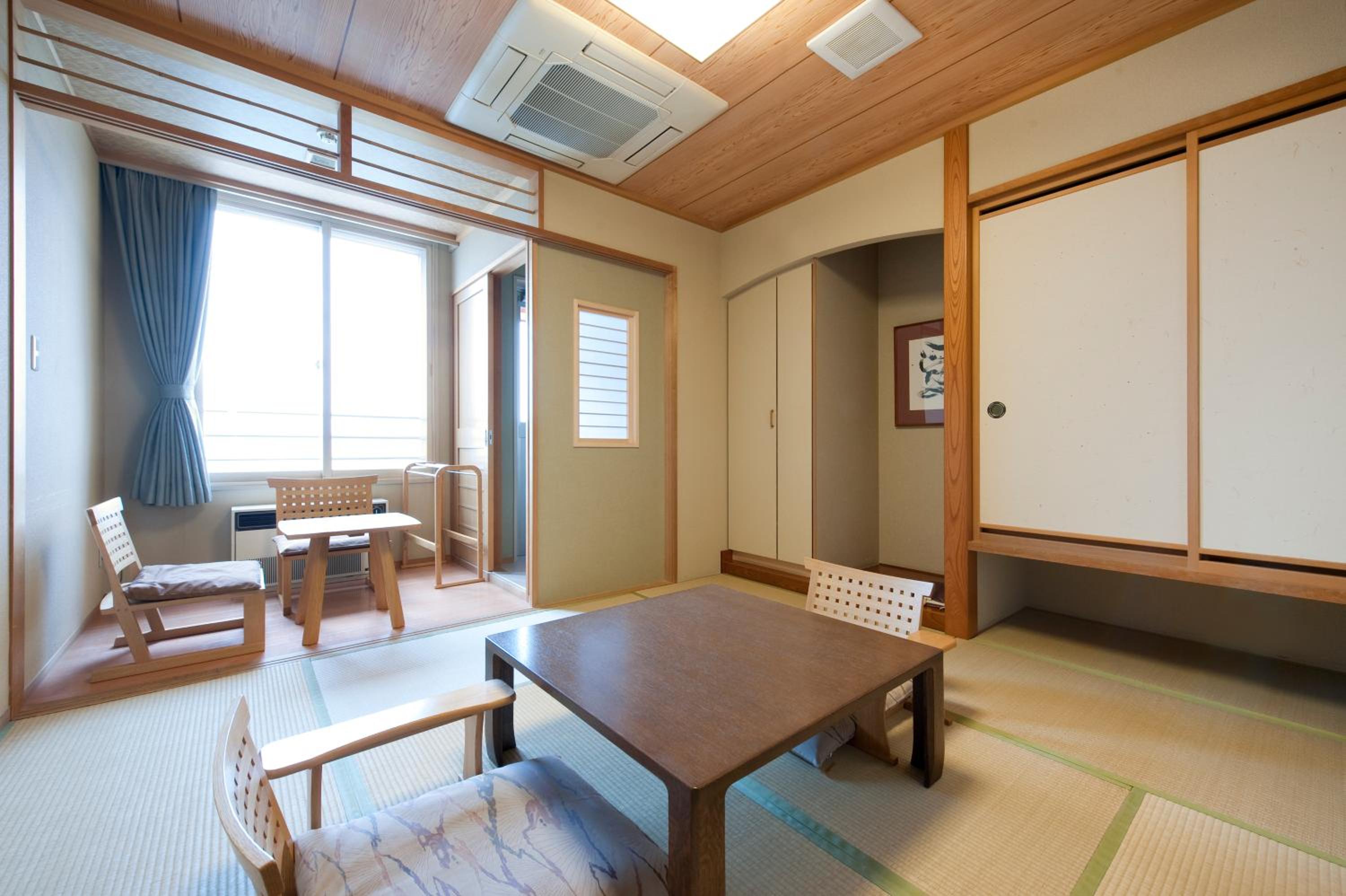 Japanese-Style Twin Room with Open Air Bath - River View - Non-Smoking