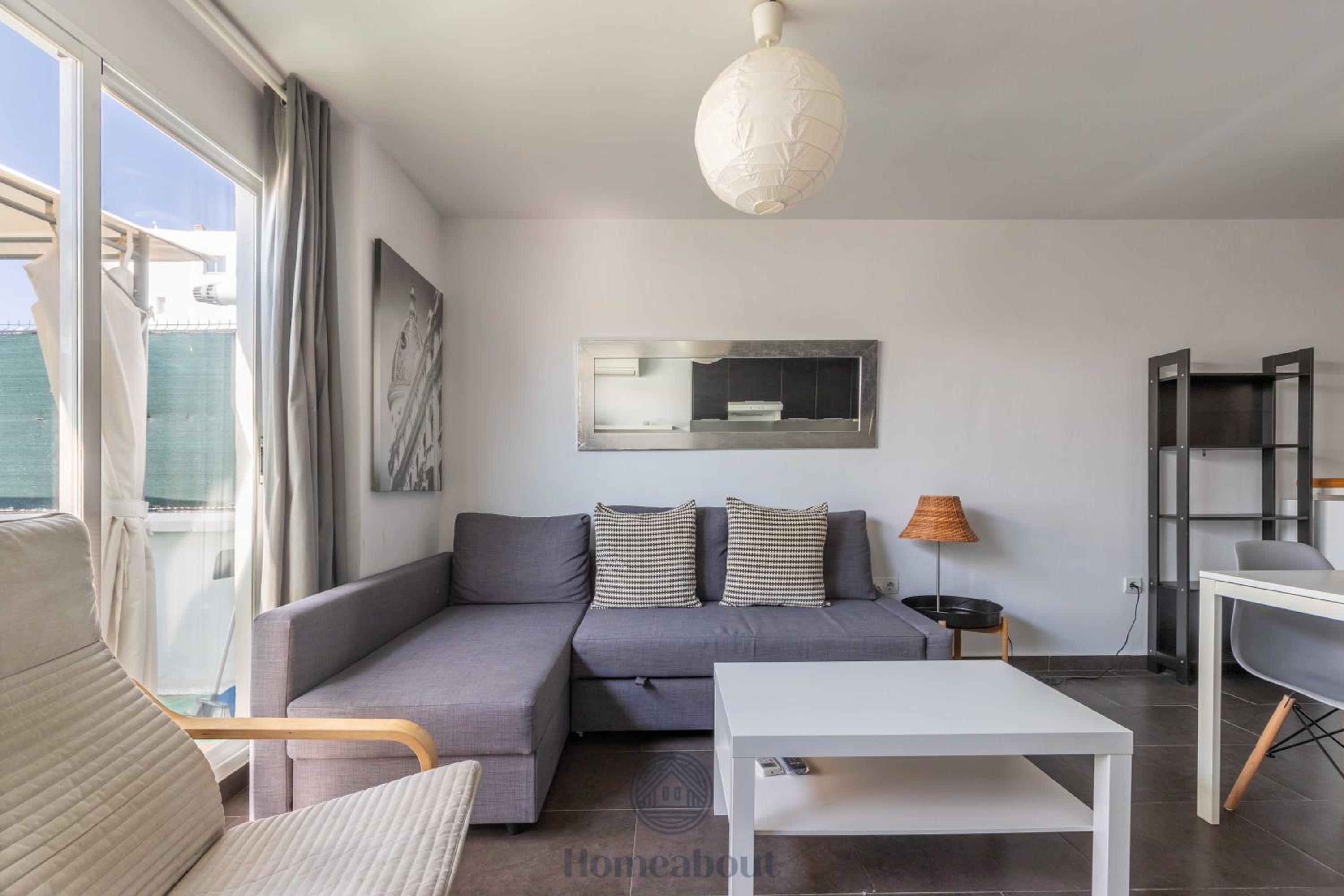 Apartamento de dos habitaciones