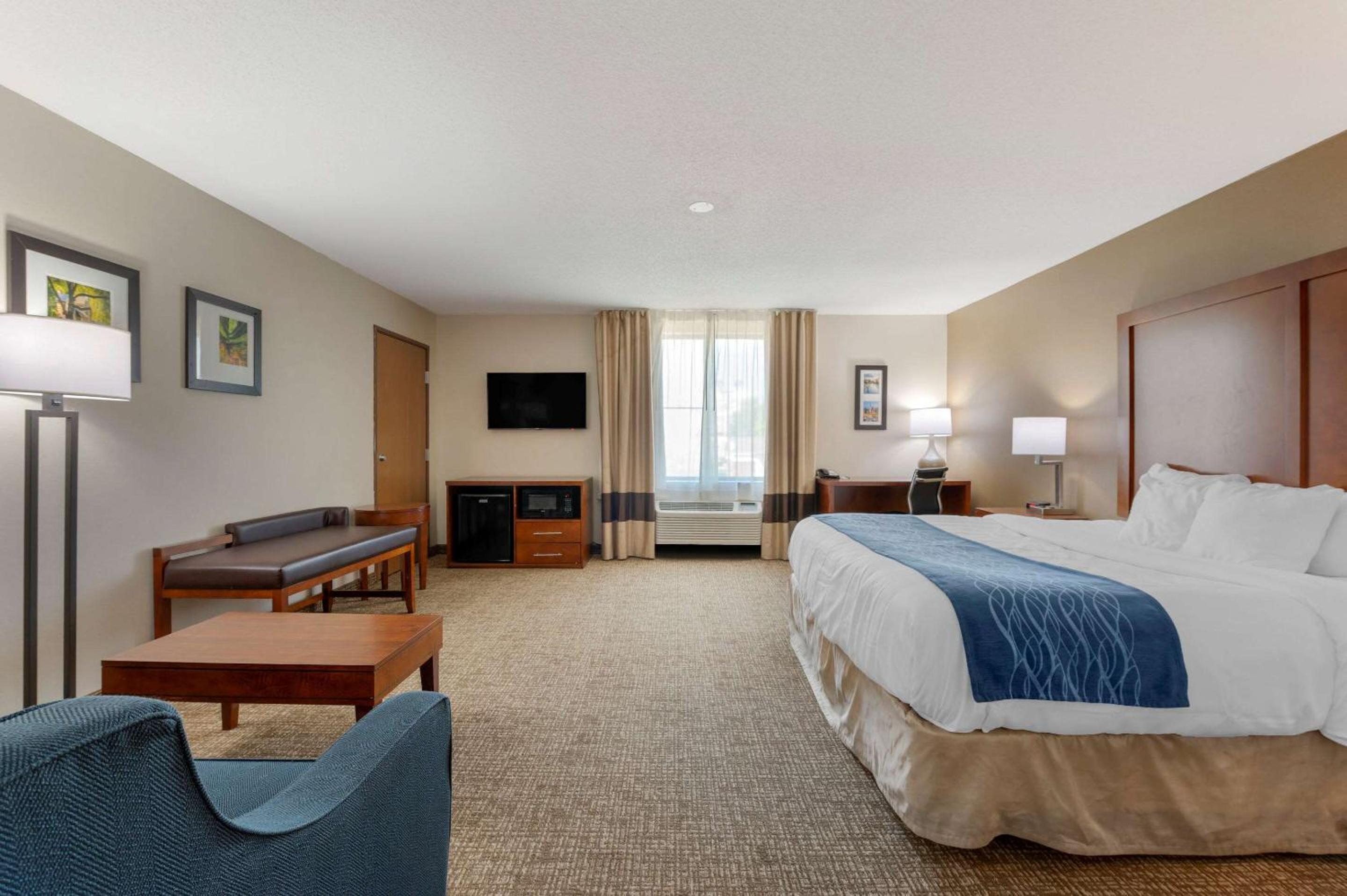 Deluxe King Suite with Living Room - Non Smoking - Photo 5