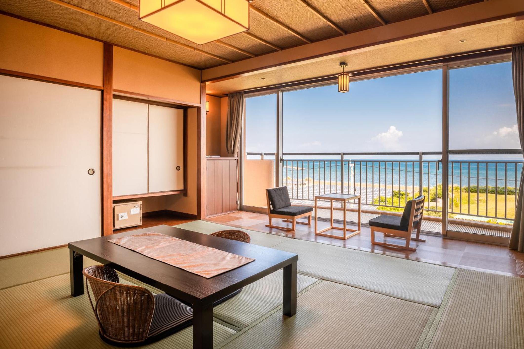 Superior Japanese-Style Family Room with Shower