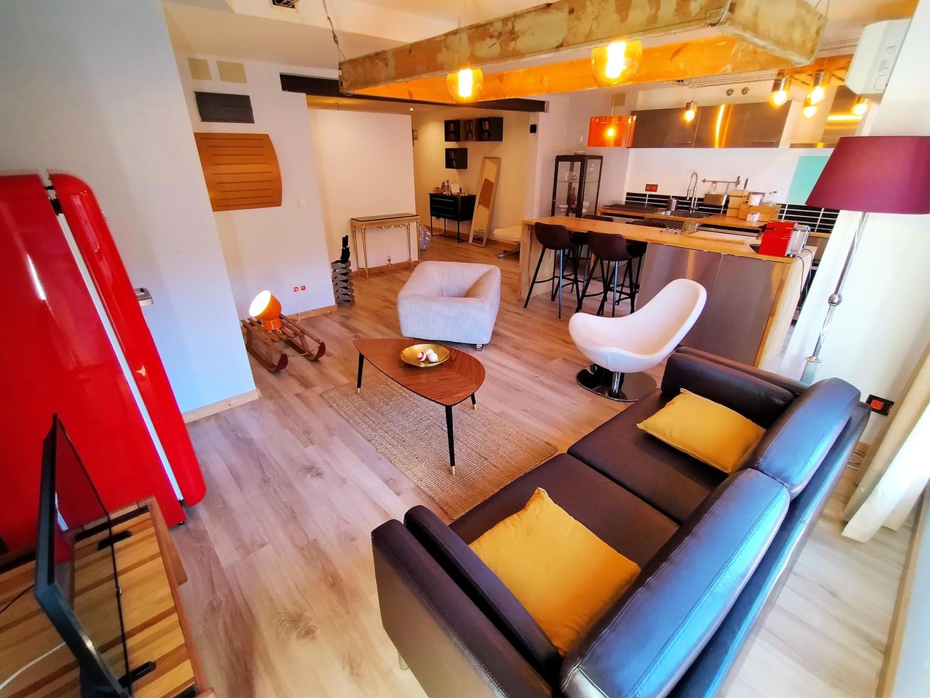 Apartamento de dos habitaciones
