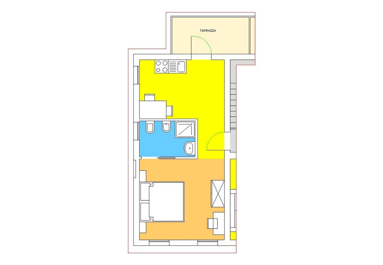 Apartment with Pool View photo 2