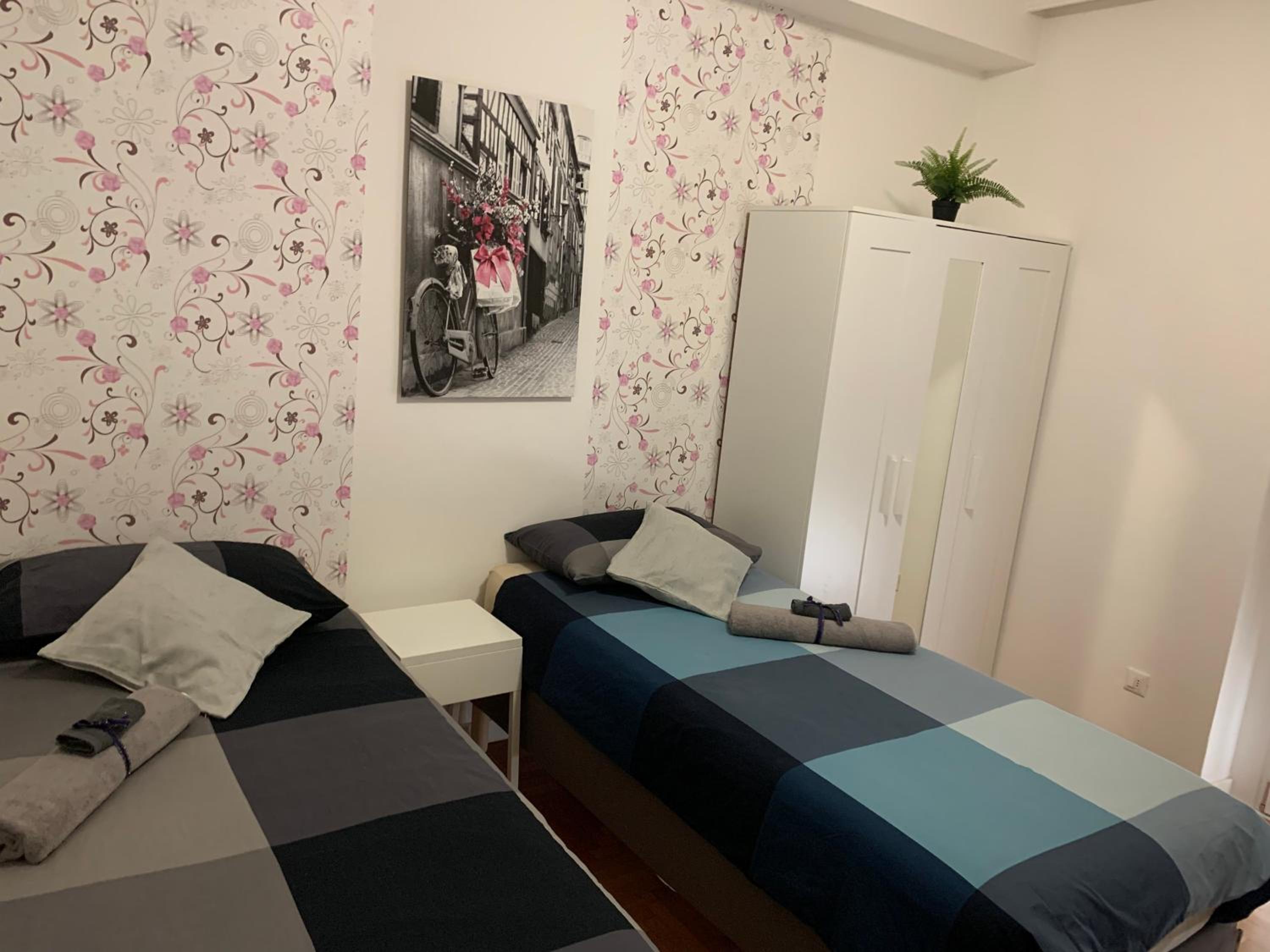 Twin Room with Private External Bathroom