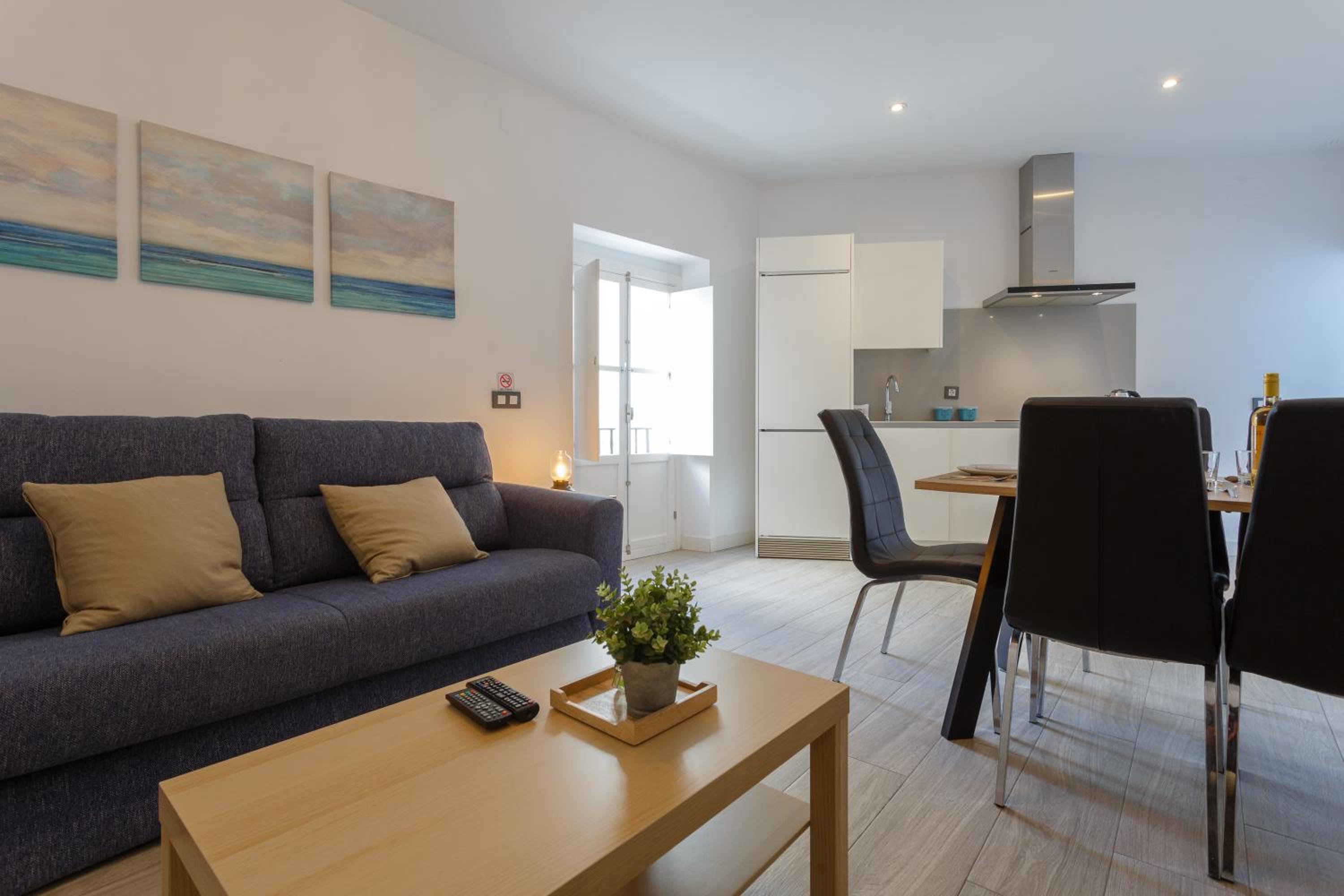 Apartamento de dos habitaciones