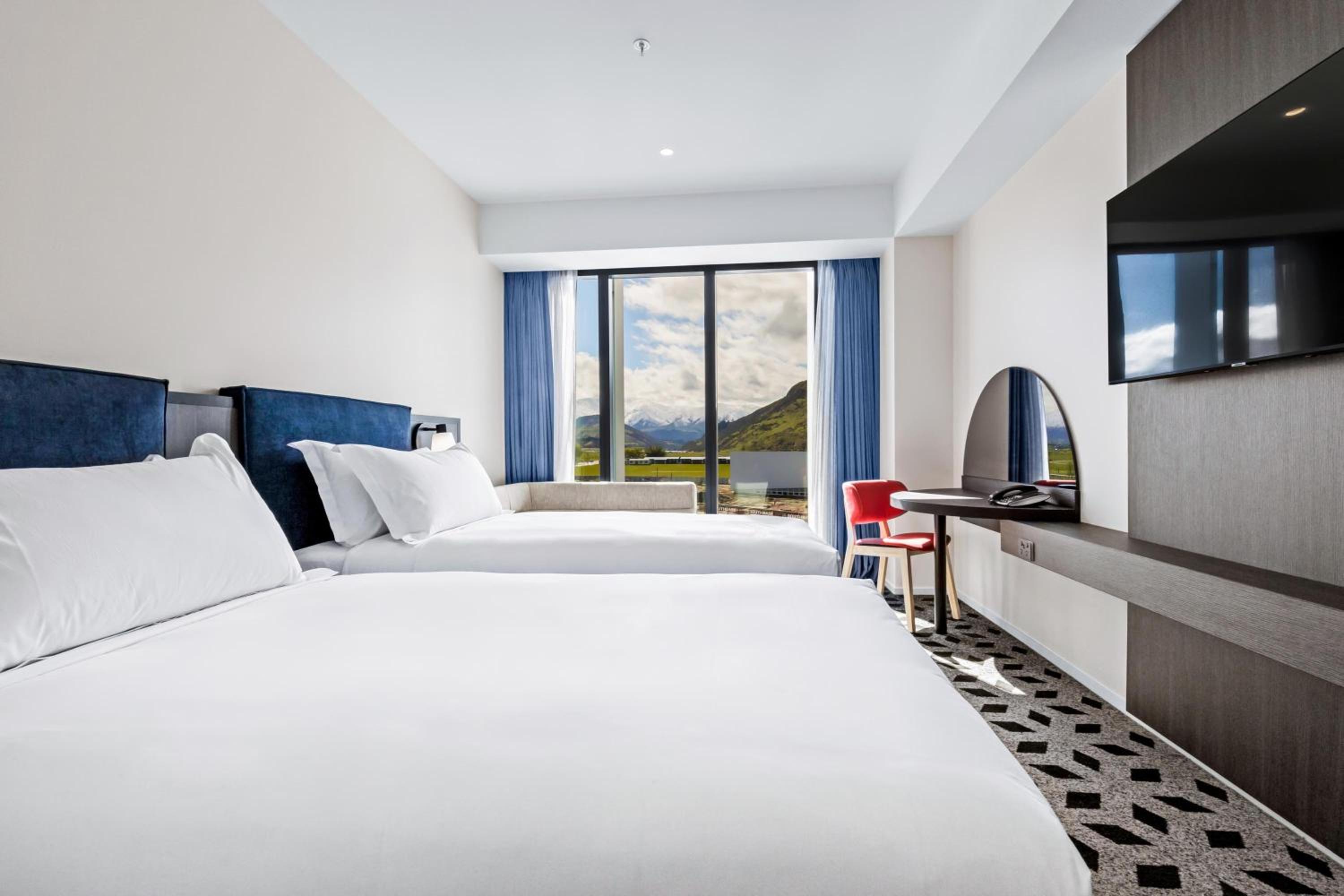 Standard King Room with Two King Beds and Mountain View