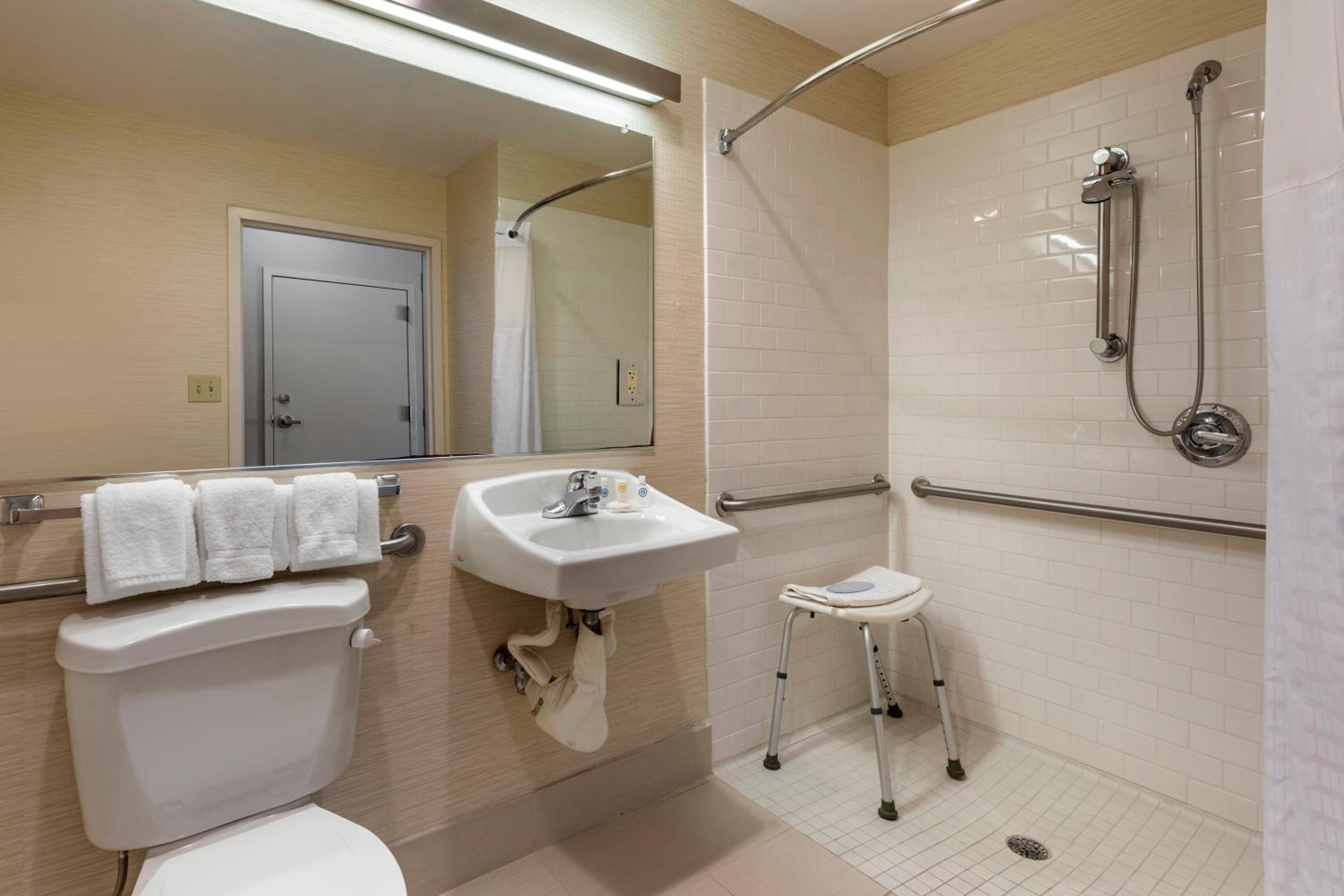 King Room with Roll-In Shower - Accessible/Non-Smoking - Photo 3