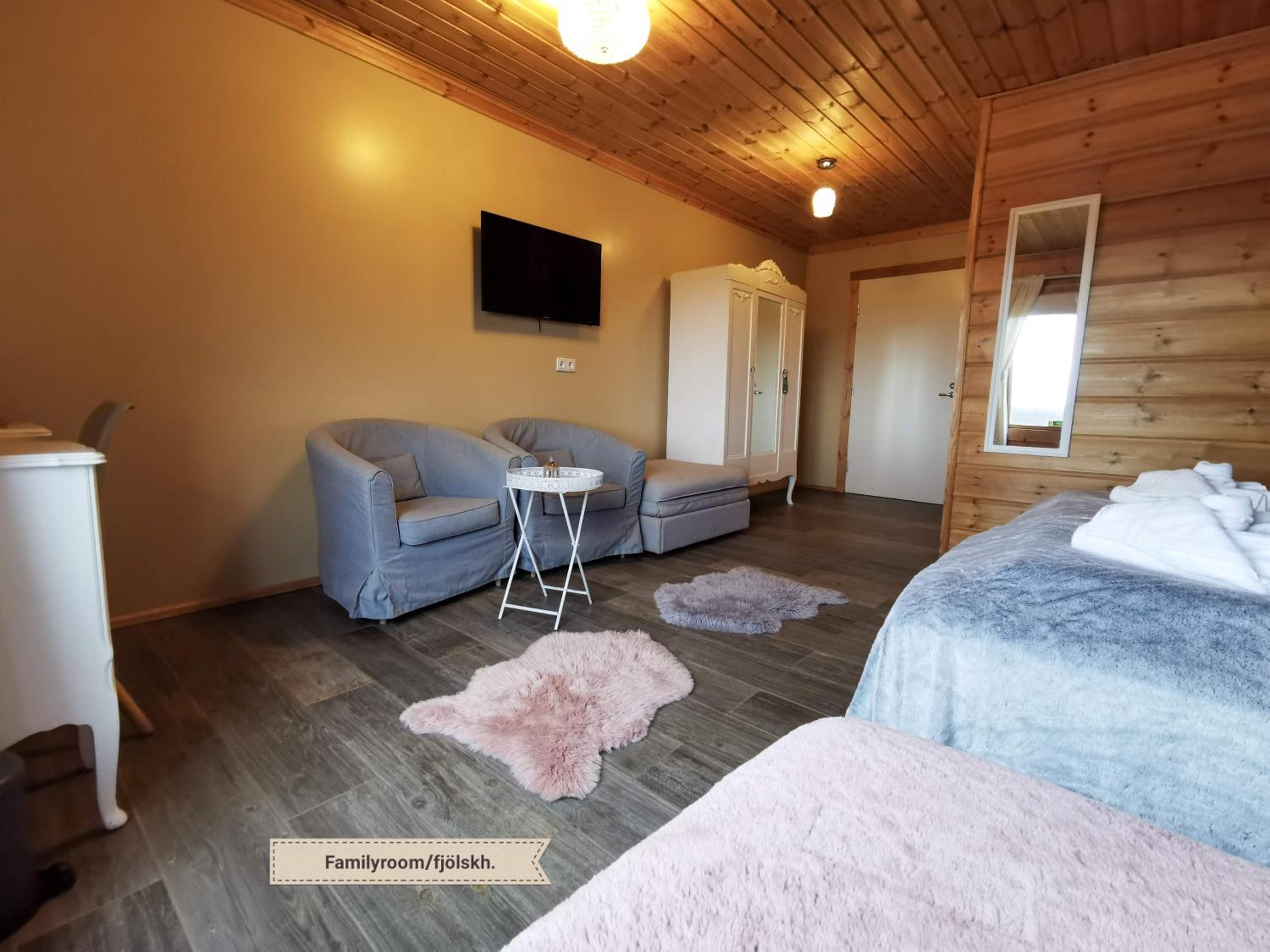 Family Room with Bathroom
