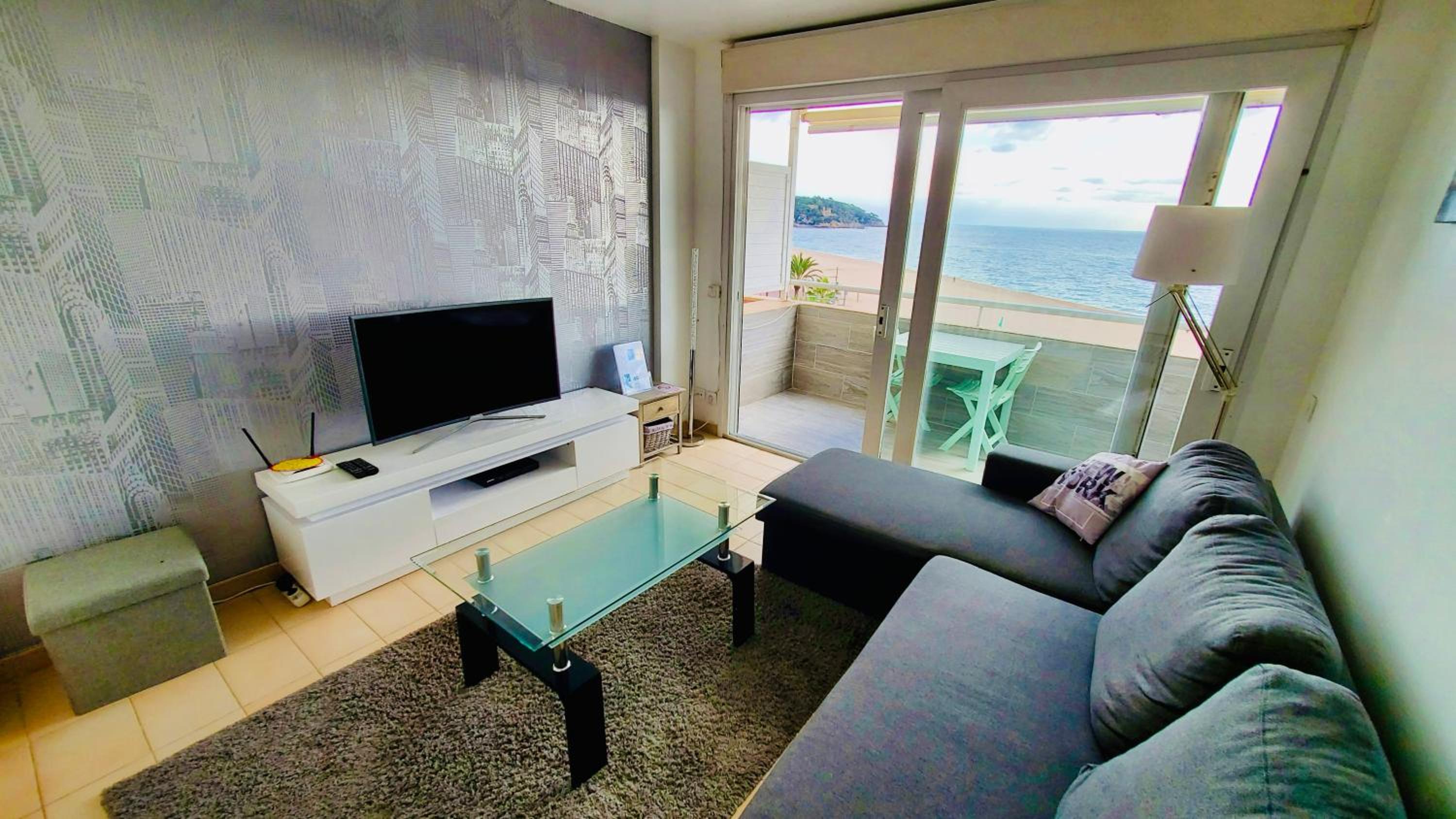 Apartamento con vista al mar