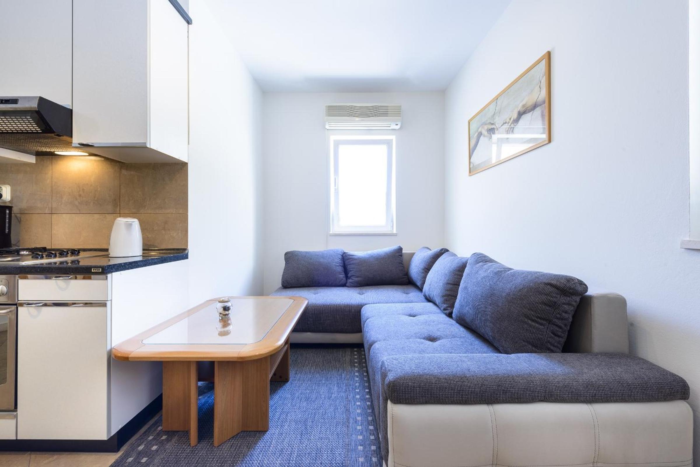 Two-Bedroom Apartment with Balcony and Sea View