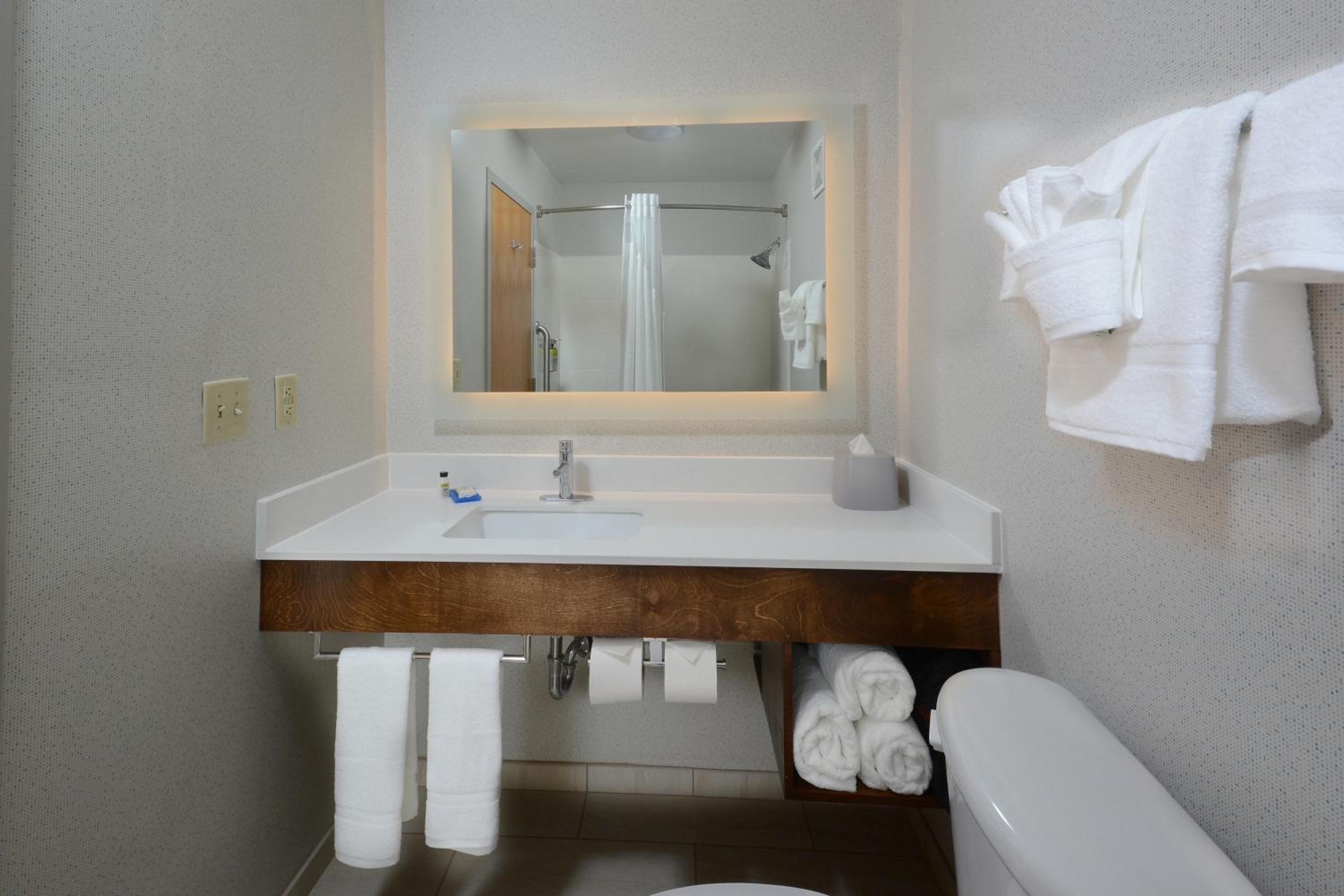King Room with Mobility Accessible Roll-In Shower - Non-Smoking - Photo 4