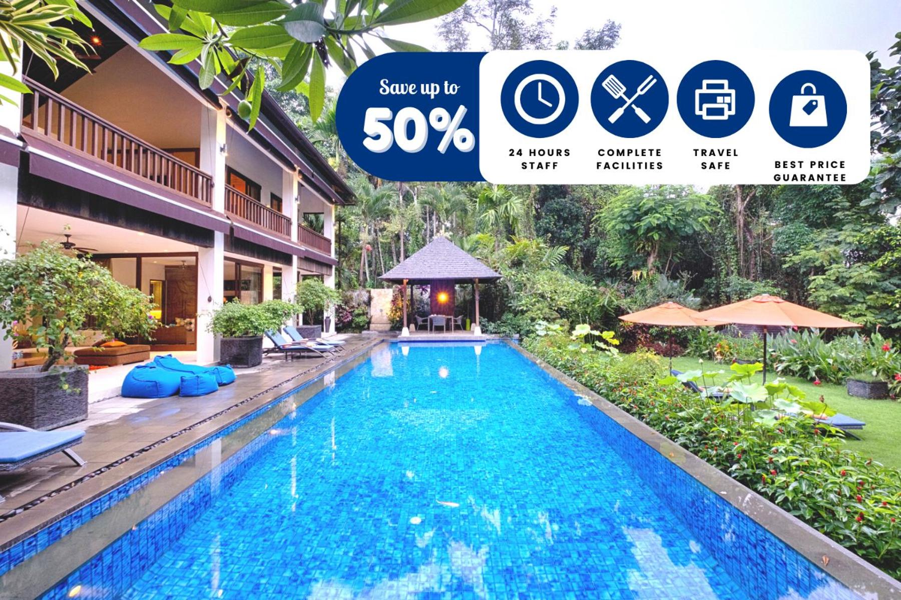 Three-Bedroom Villa with Private Pool and Garden View with Free Benefit - Photo 7