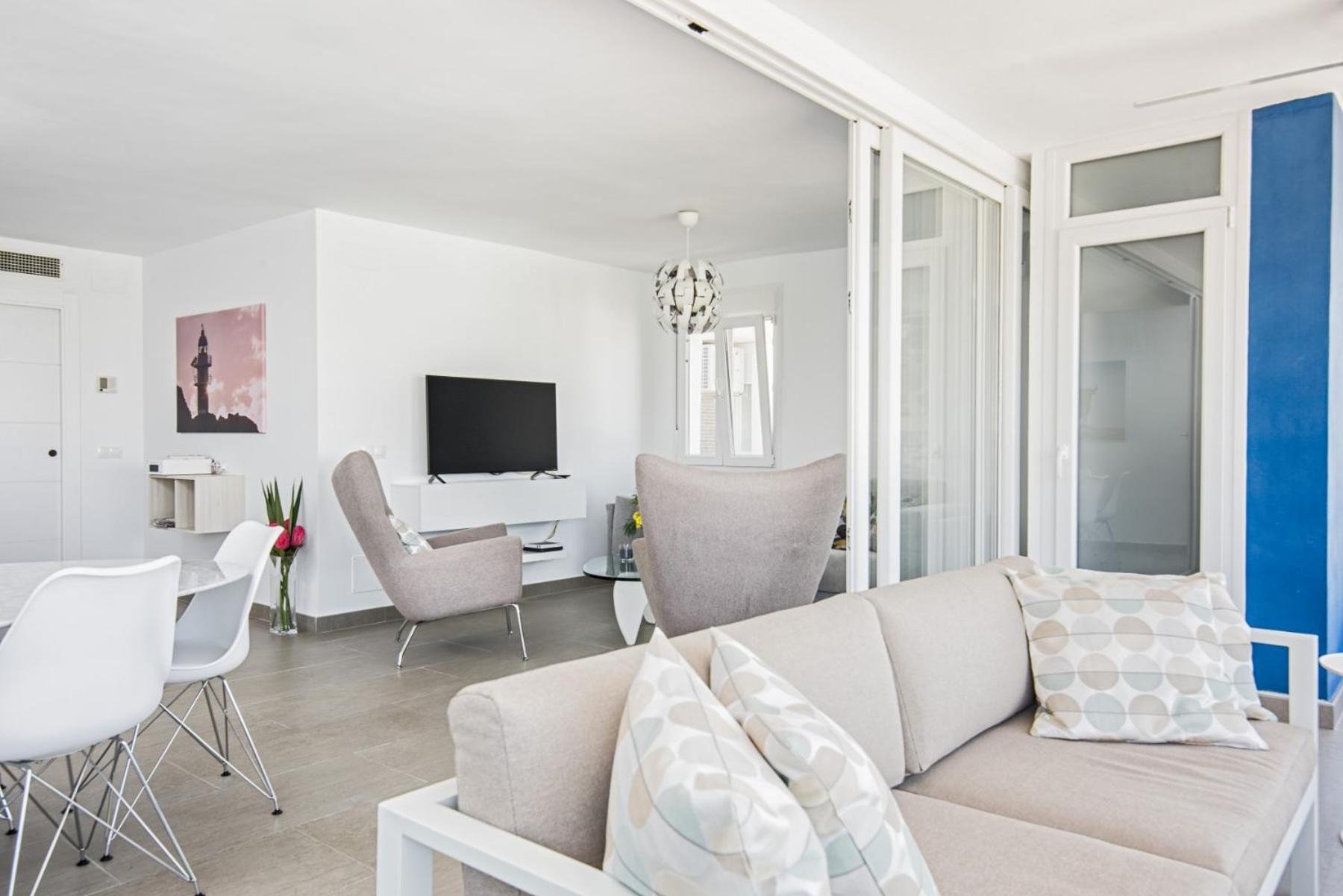 Apartamento con vista al mar