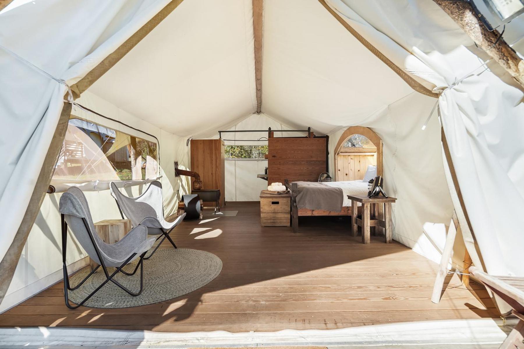 Stargazer Tent with Private Bathroom and Kids Tent photo 1