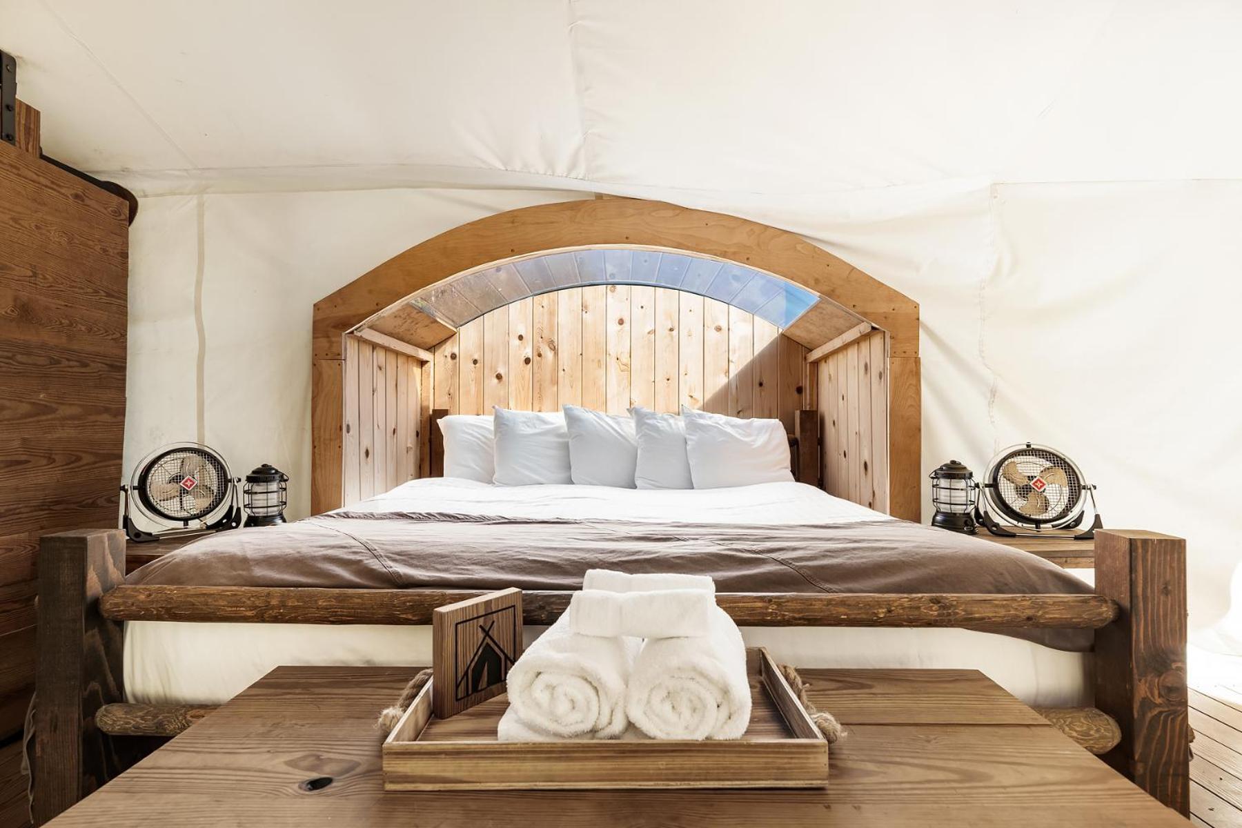 Stargazer Tent with Private Bathroom and Kids Tent photo 2