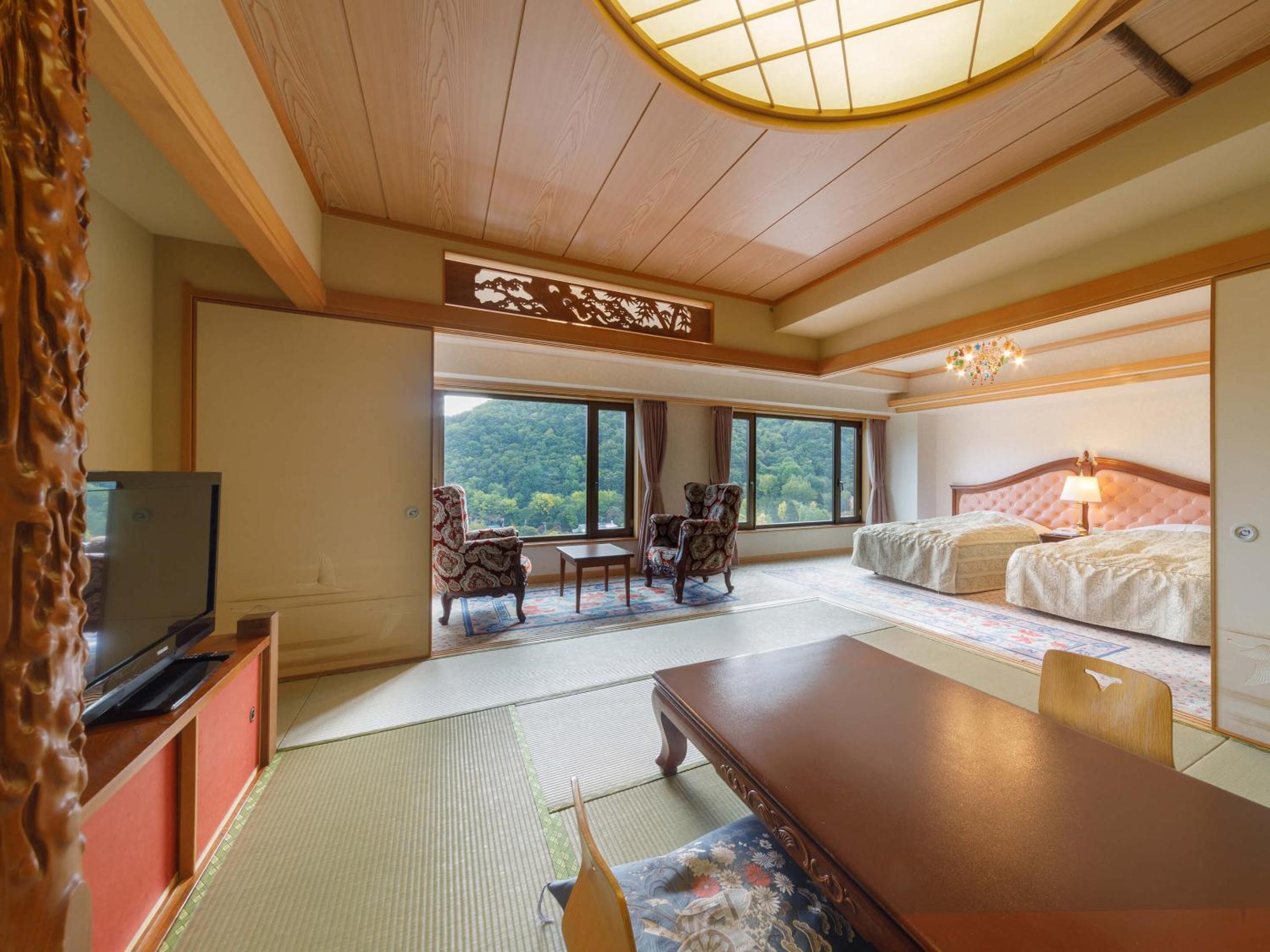 Twin Room with Tatami Area-Annex - Non-Smoking photo 3