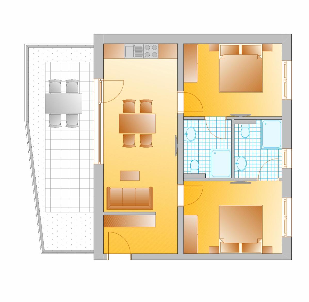 Apartment with Mountain View - Photo 11
