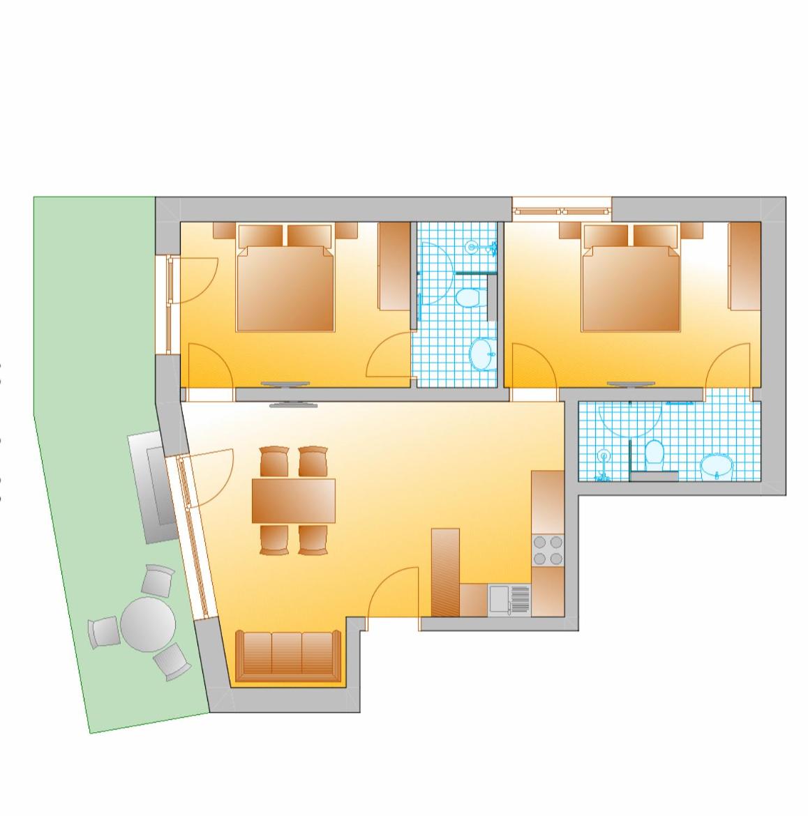 Two-Bedroom Apartment with Balcony - Photo 3