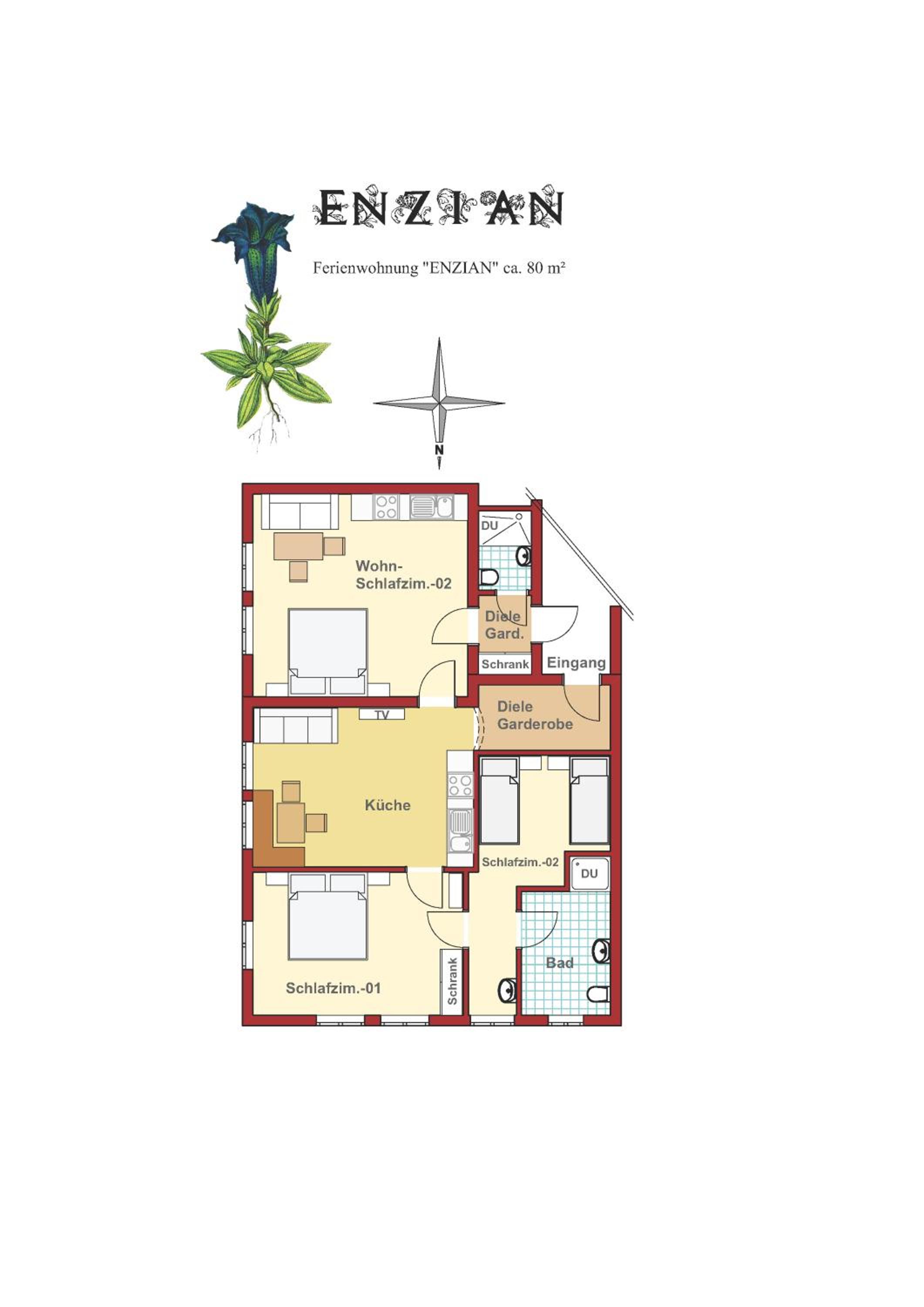 Three-Bedroom Apartment photo 3