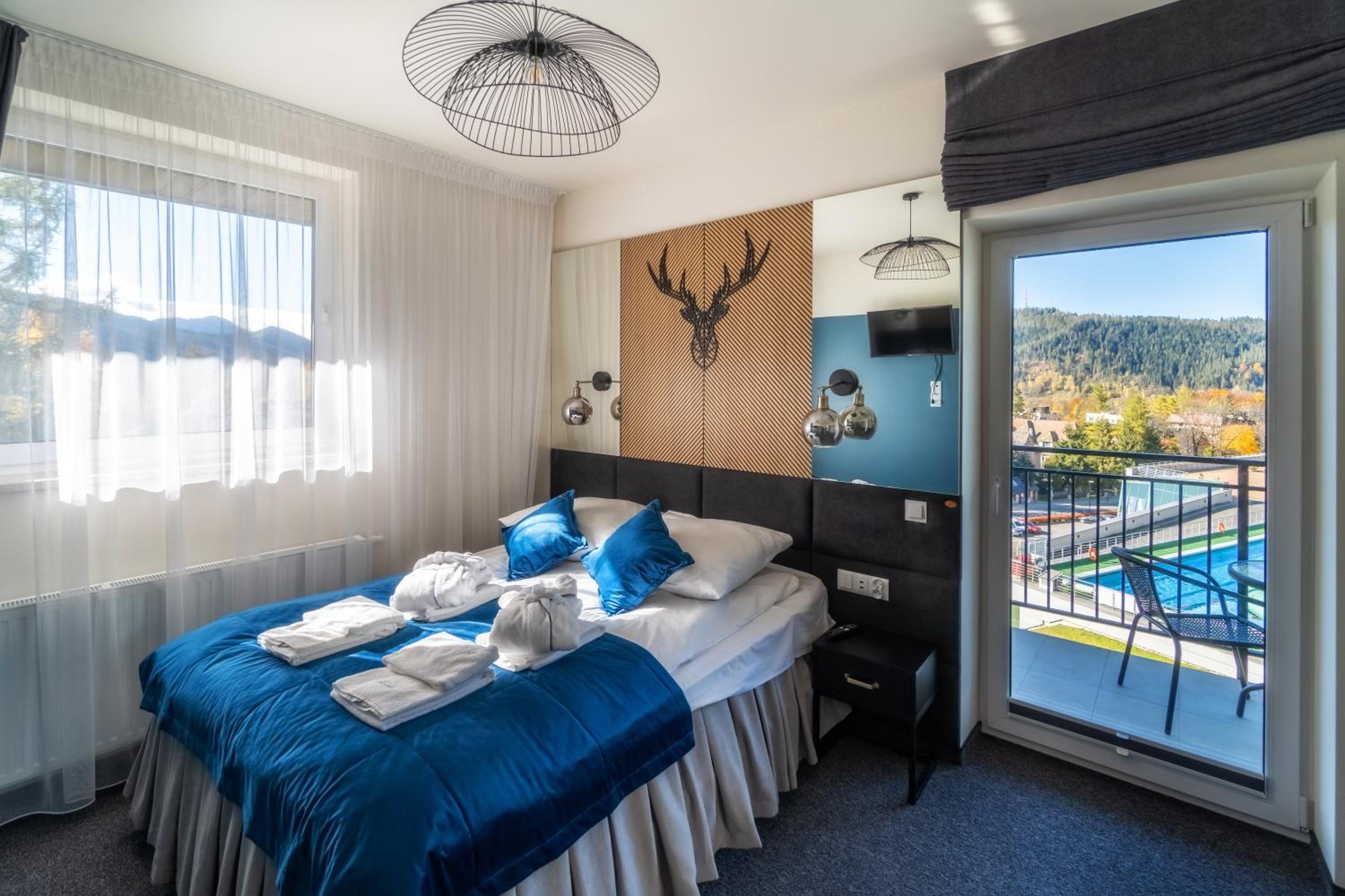 Studio VIP with Balcony with passage to Zakopane Baths
