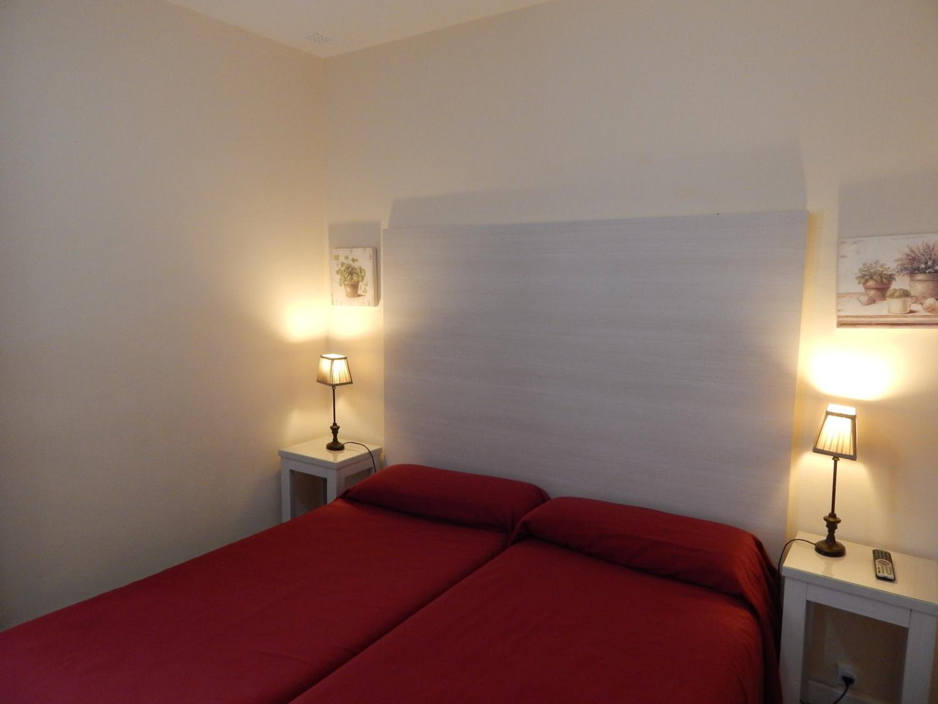 Habitación Doble o con Dos Camas con Baño Compartido y Balcón