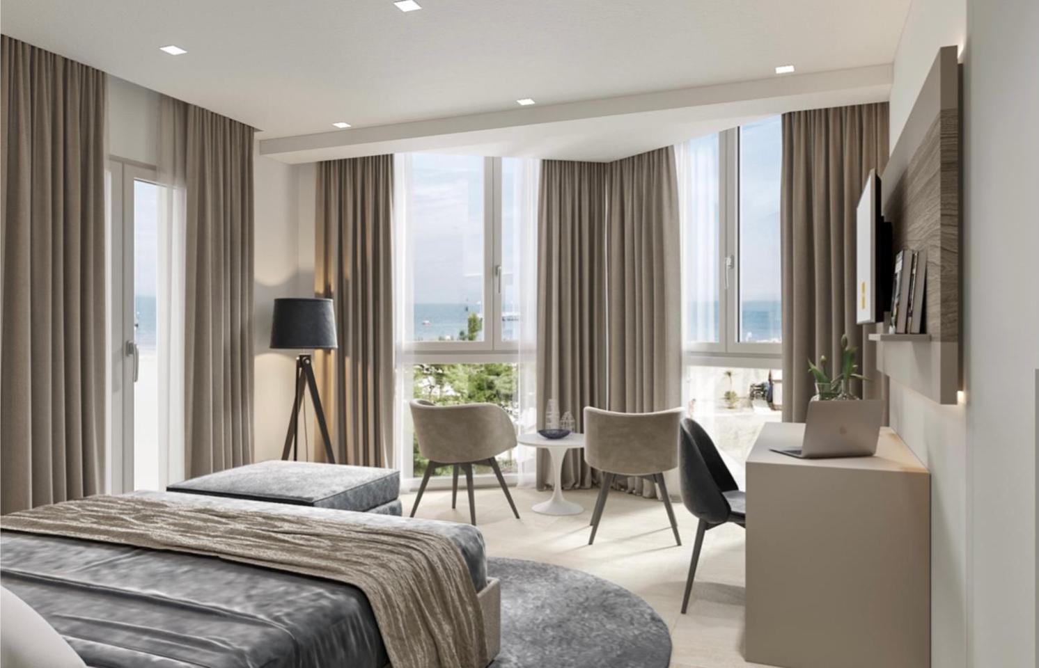 Deluxe Double or Twin Room with Sea View - Photo 7