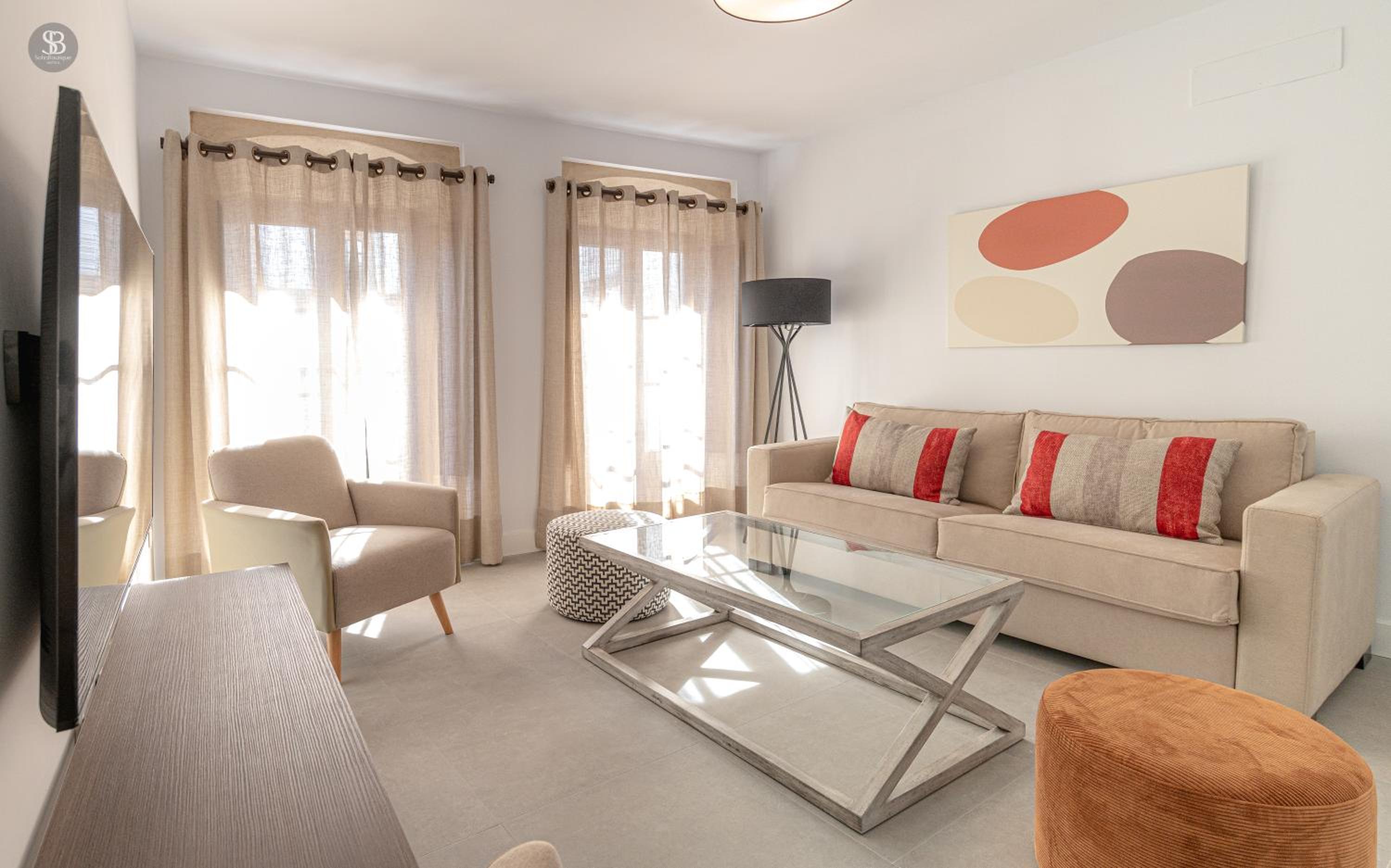 Apartamento de dos habitaciones