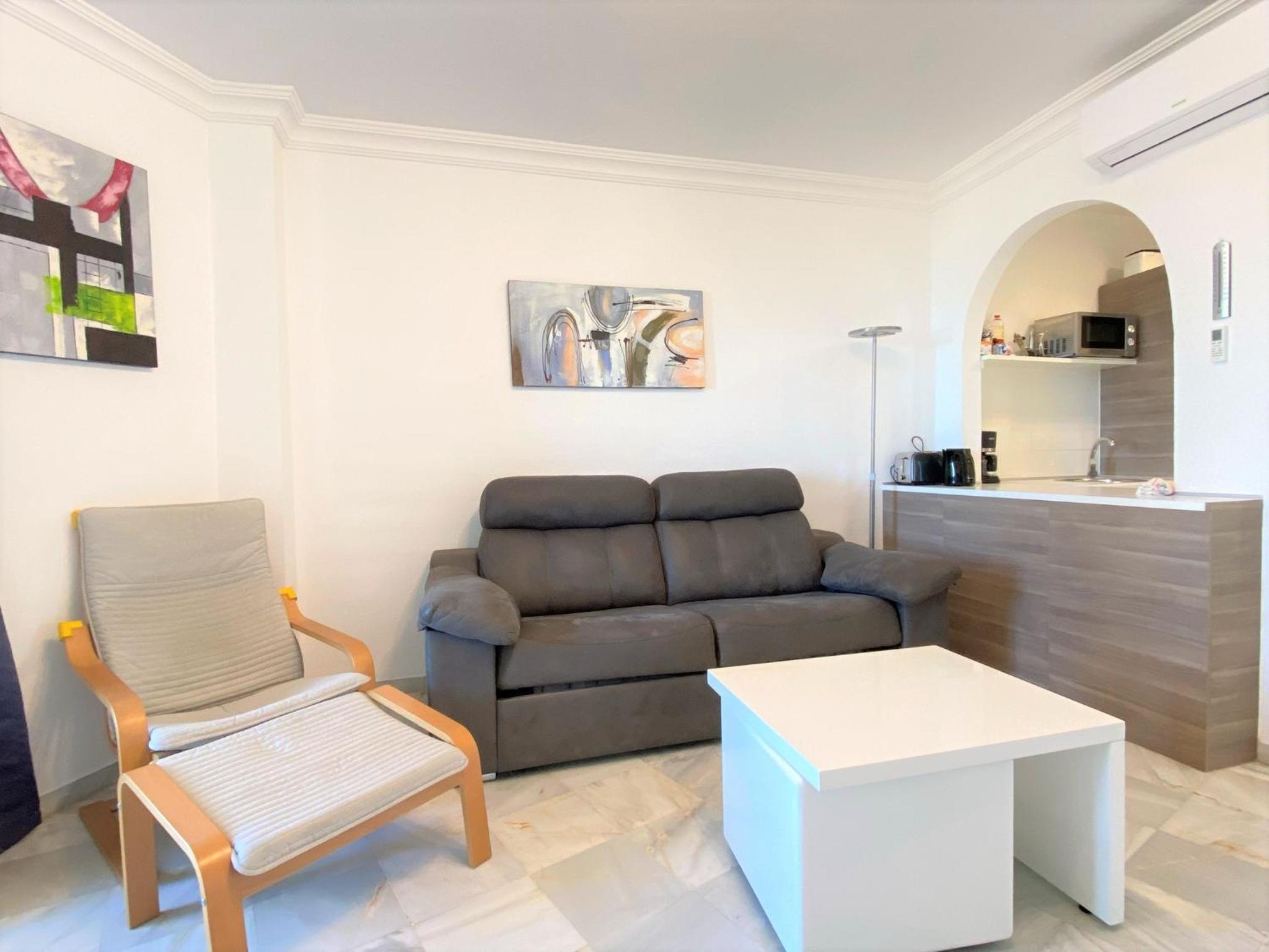 Apartamento con vista al mar