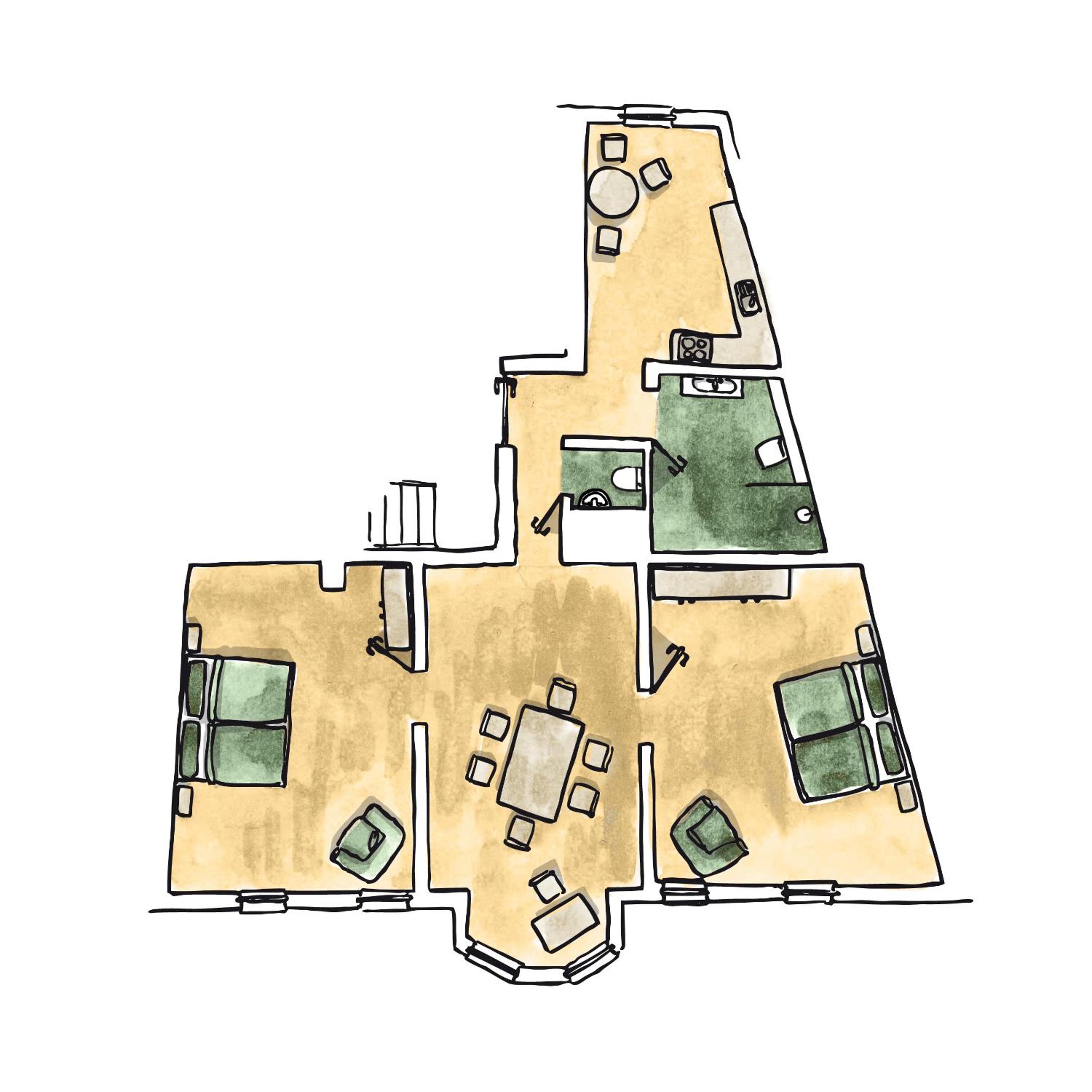 Deluxe Apartment with 2 bedrooms + optional extra Bedroom - Photo 6