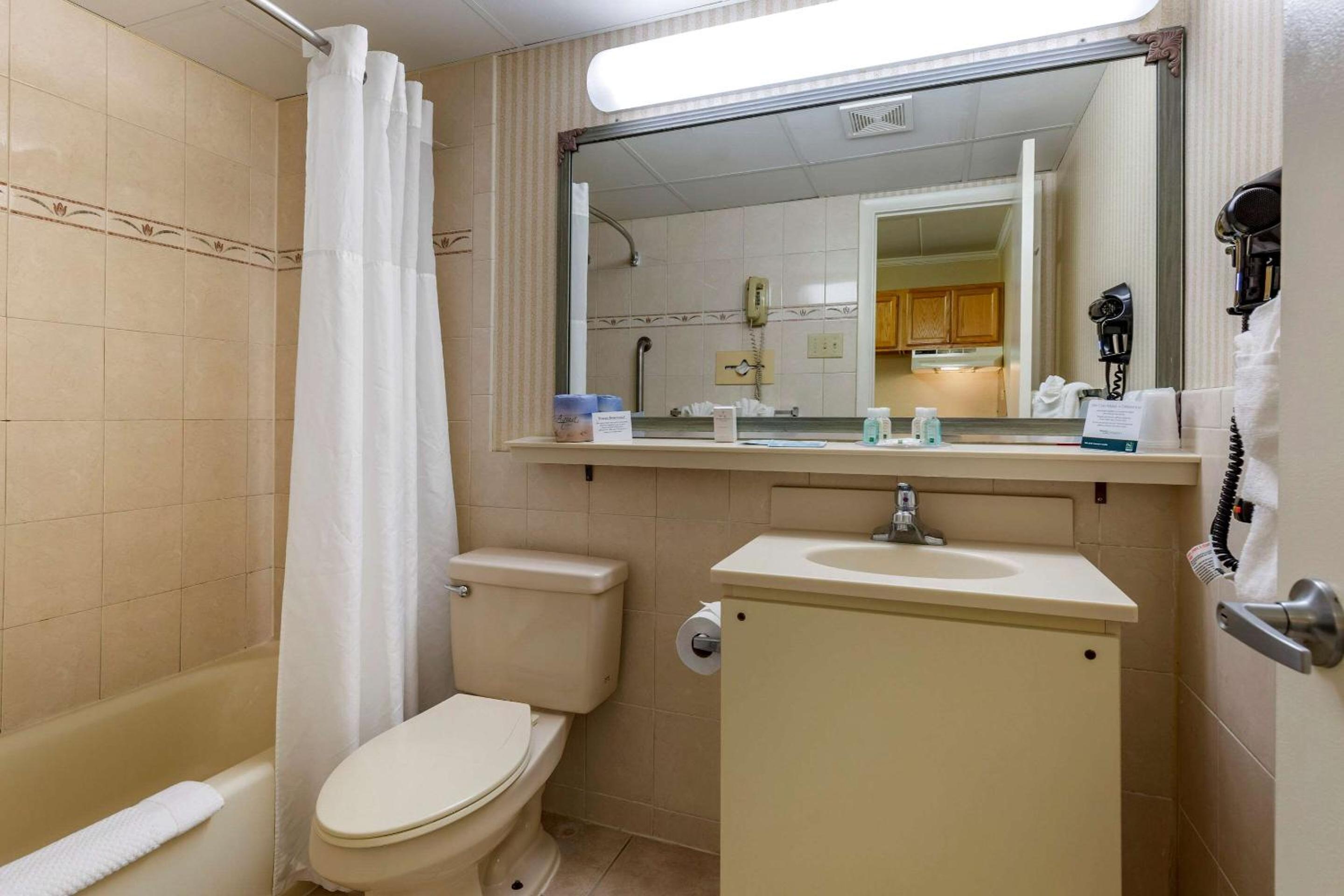 Efficiency, Ground Level, Interior Entrance, 2 Queen Beds & Sofa Bed, Non Smoking photo 3