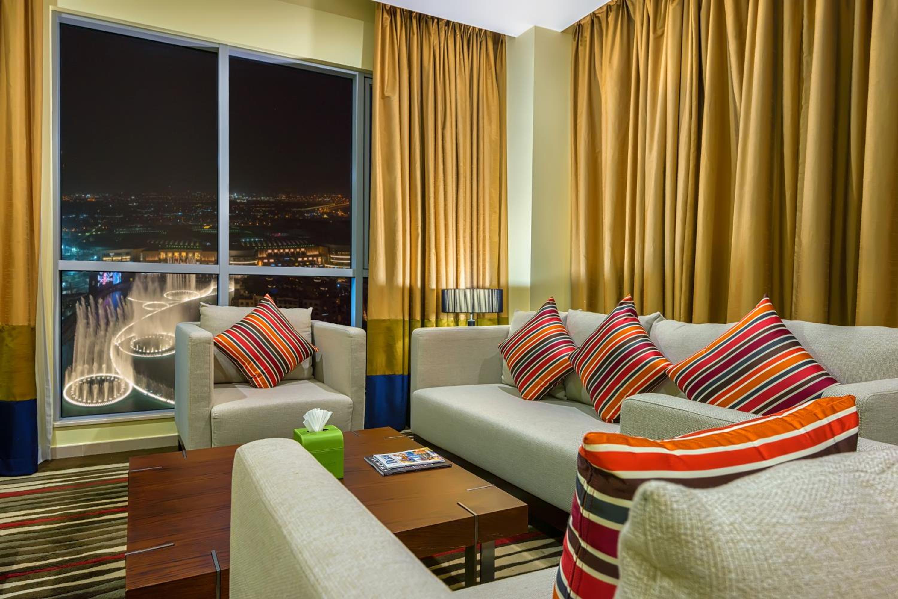 2 Bedroom, Balcony Burj Khalifa View, Non-Smoking