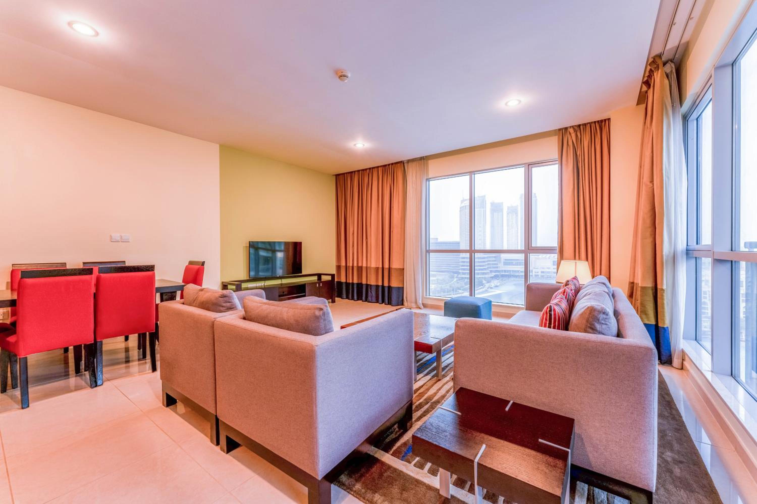 2 Bedroom, Balcony Burj Khalifa View, Non-Smoking thumbnail 6