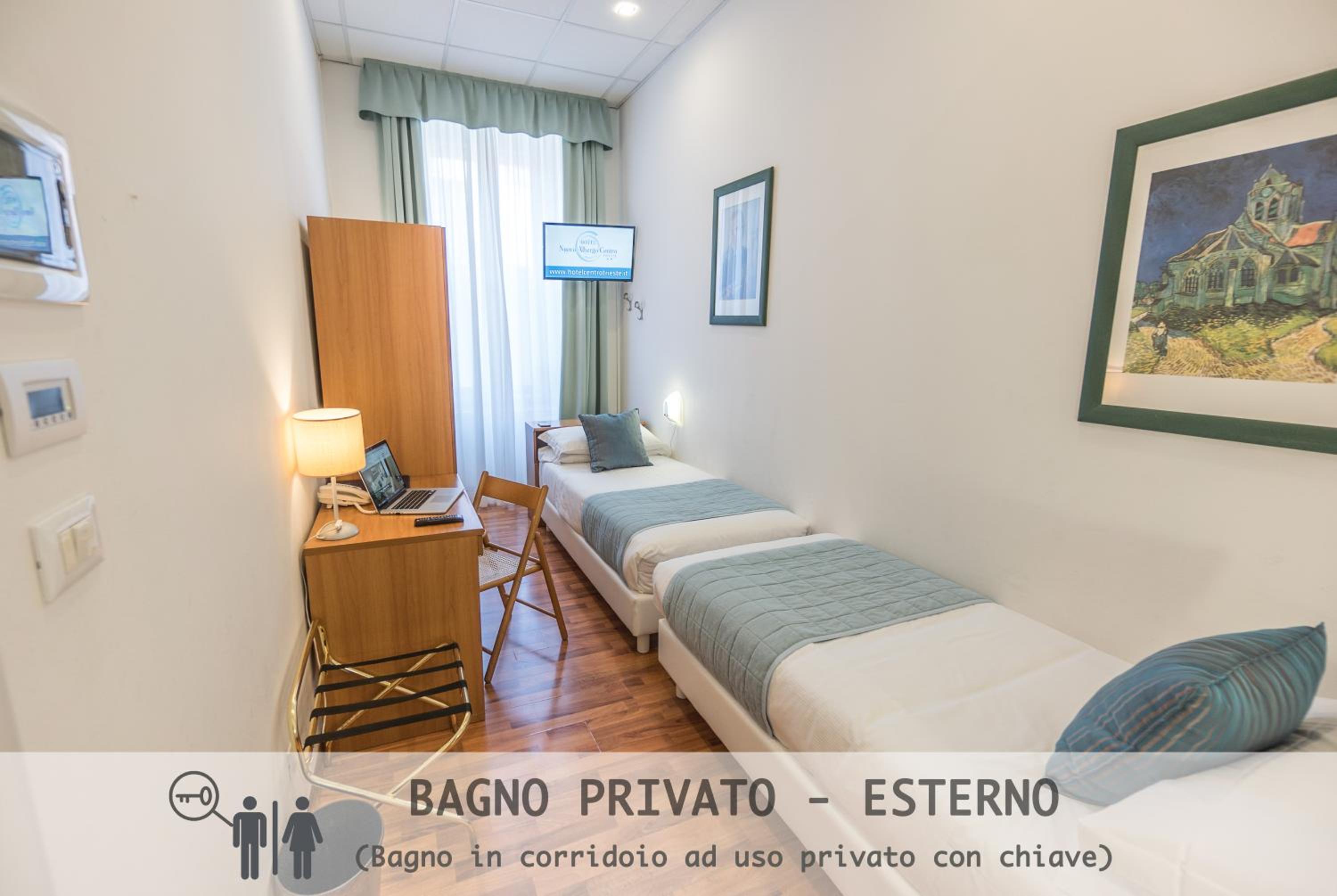 Economy Twin Room with Private External Bathroom photo 3