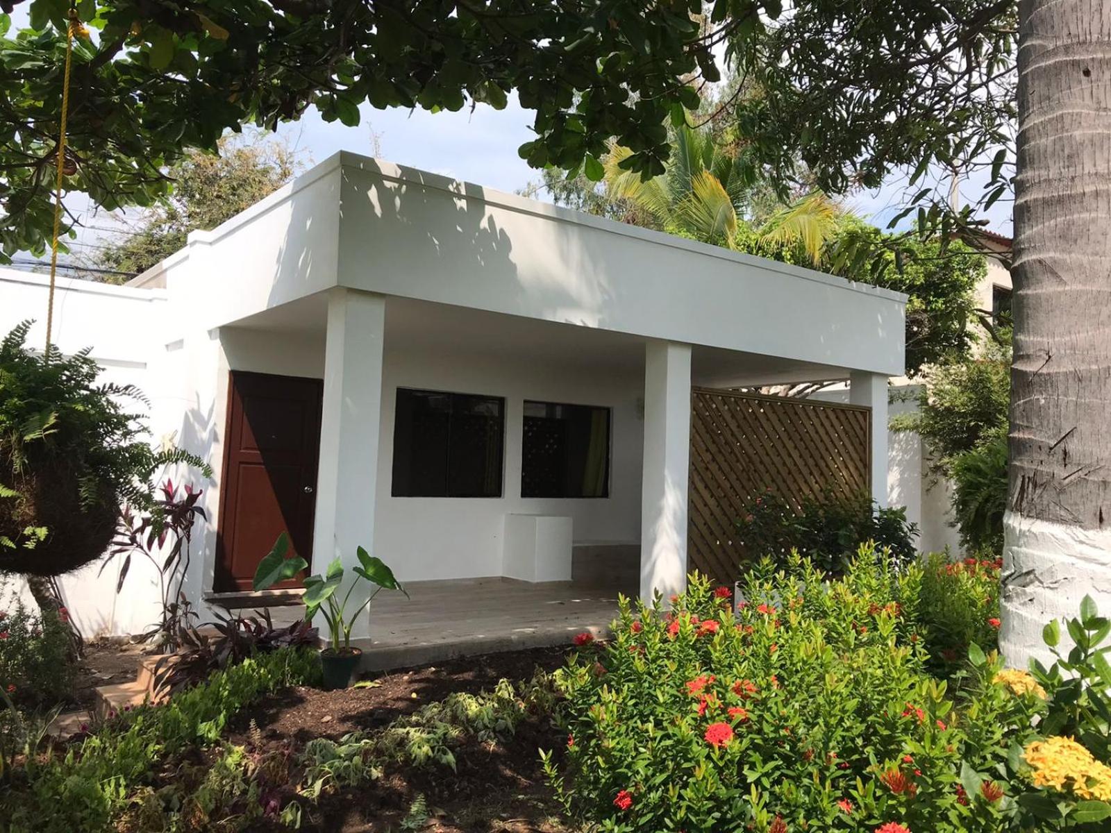 Bungalow con vista al jardín