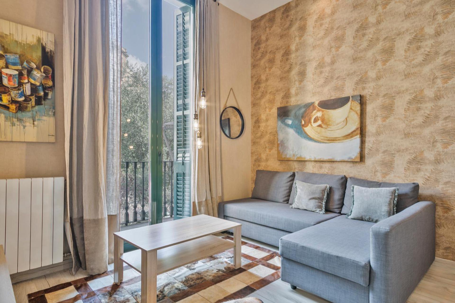 Apartamento de dos habitaciones