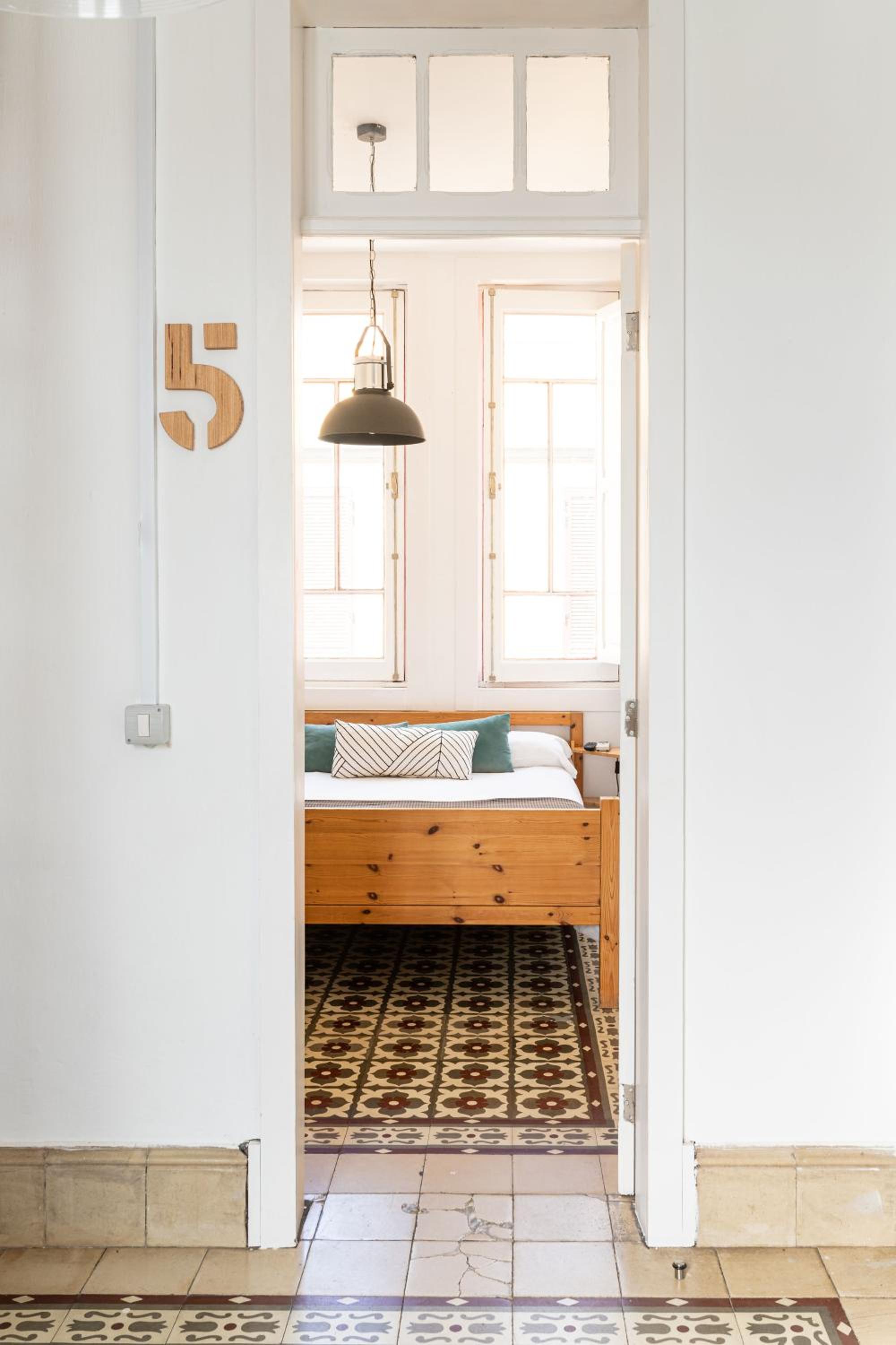 Habitación doble con baño compartido