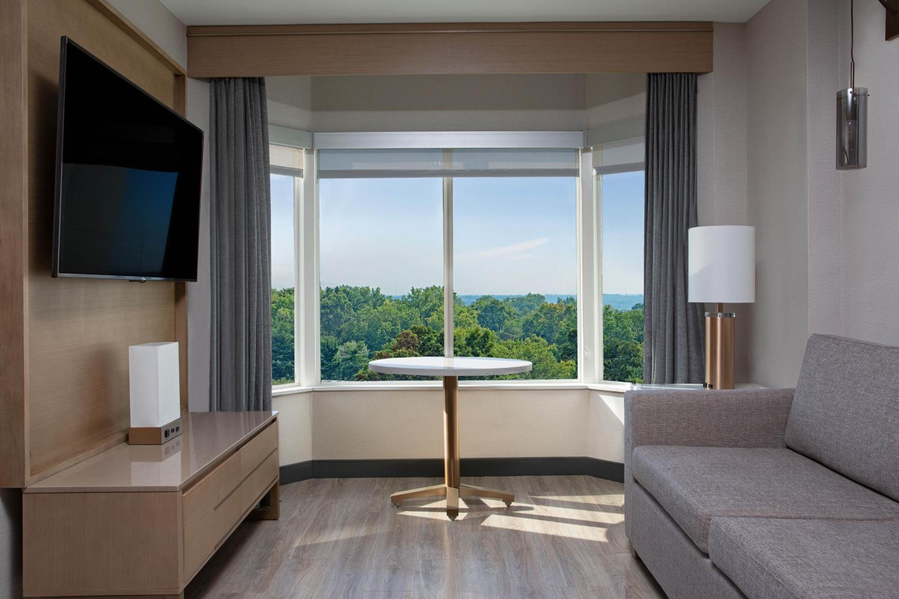 Suite with Bay Window, 1 King, Sofa Bed - Photo 5