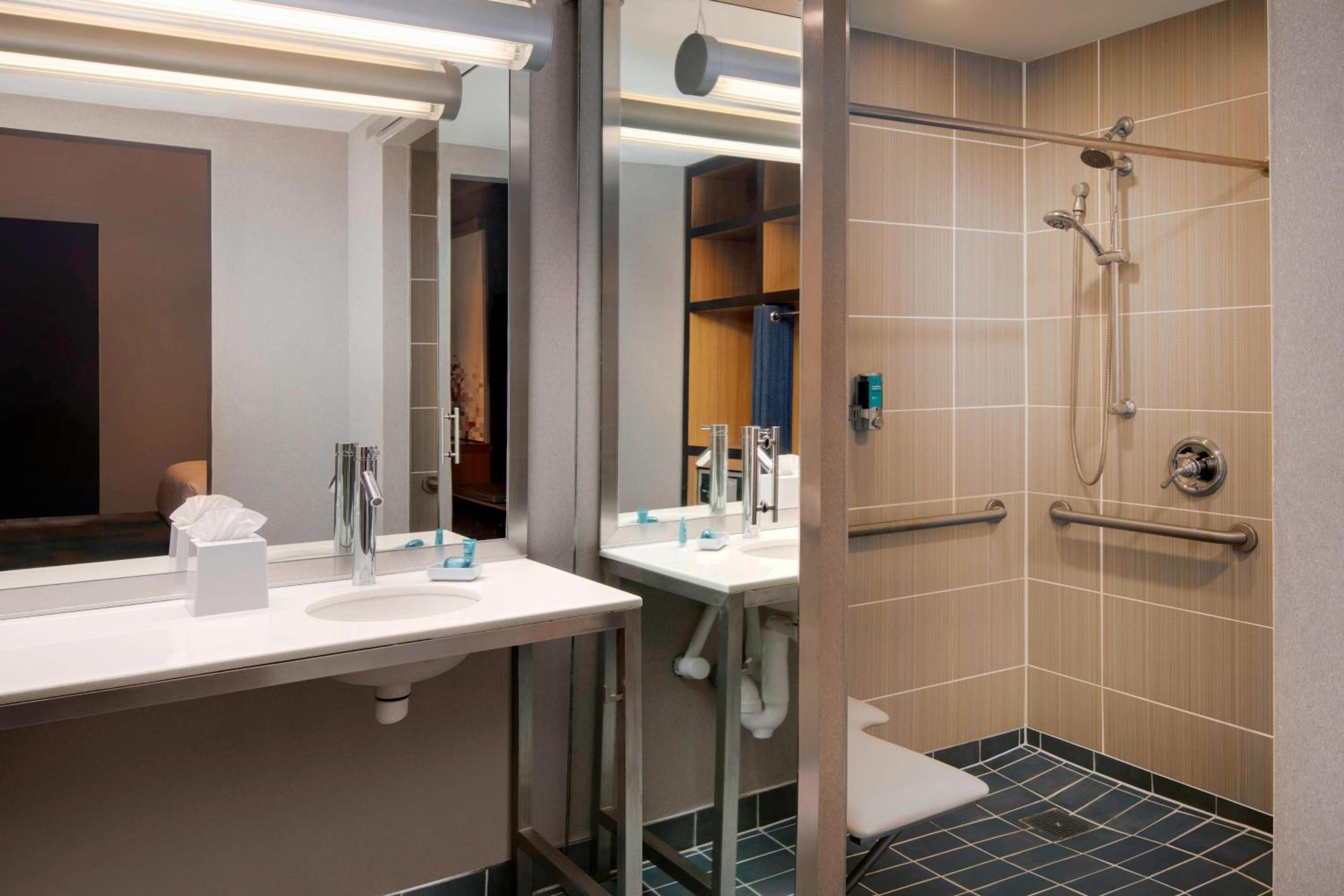 King Room with Roll-in Shower - Mobility and Hearing Accessible - Photo 6