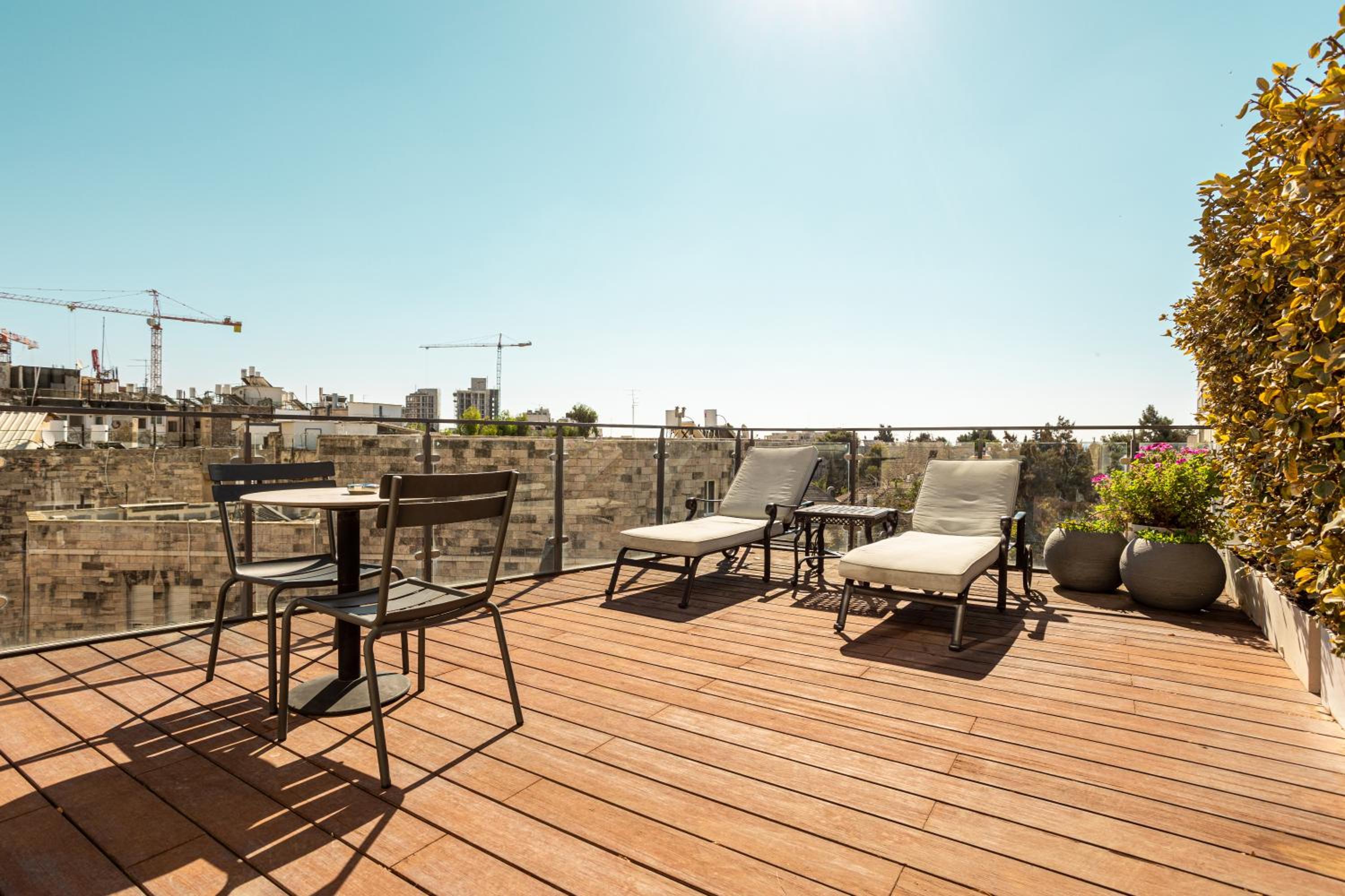 Double or Twin Room with Terrace