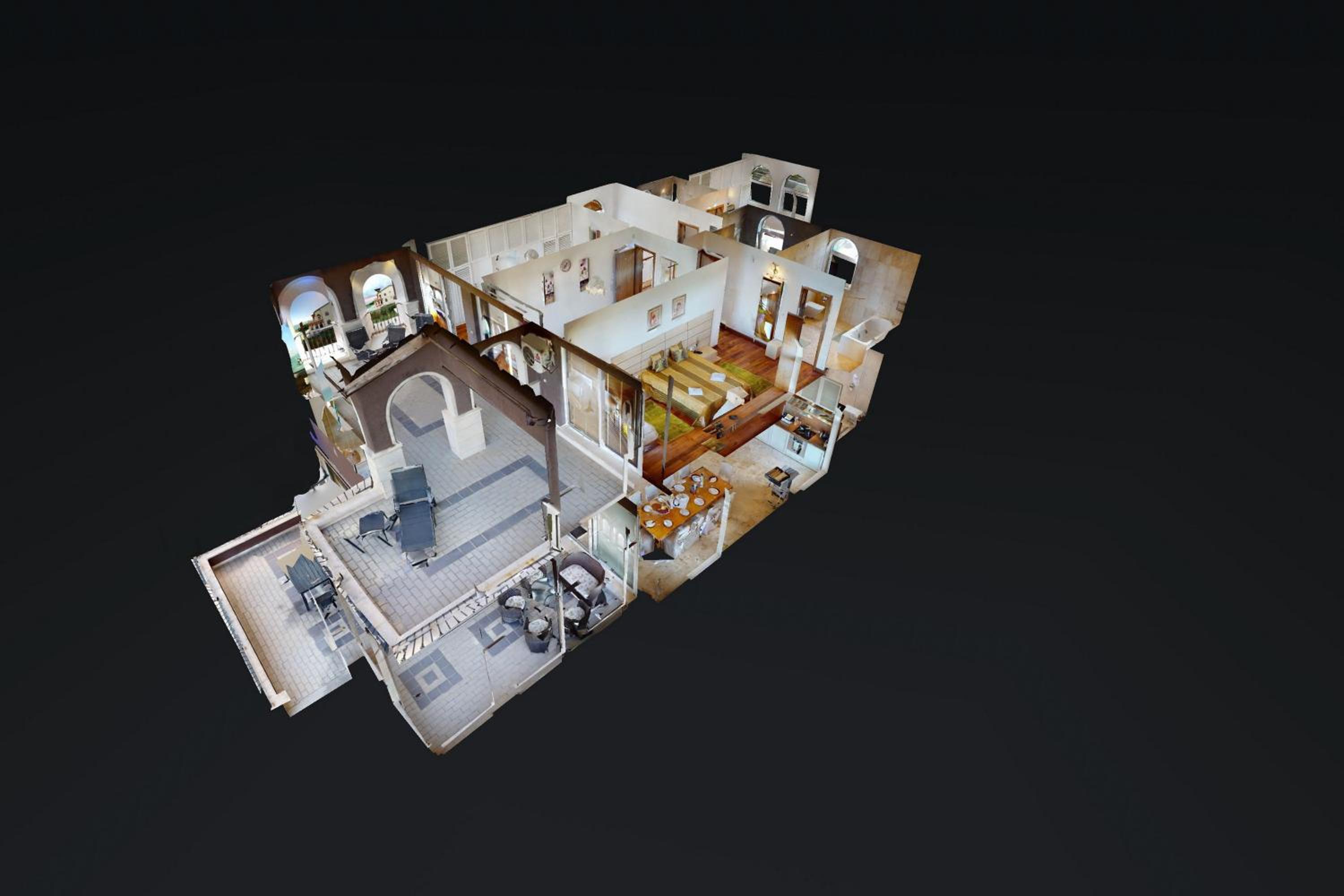 Deluxe Four-Bedroom Villa With Sea View photo 3