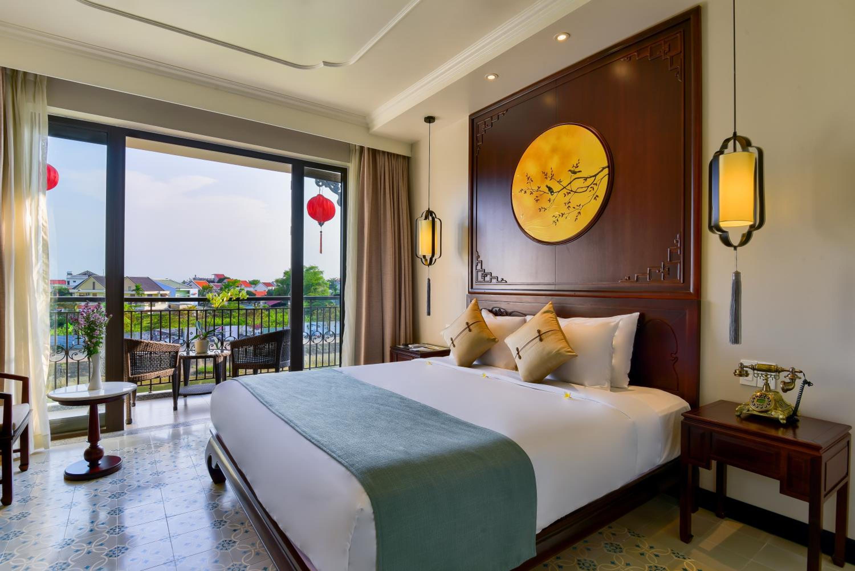 Super Deluxe Double Room with Balcony and River View photo 2