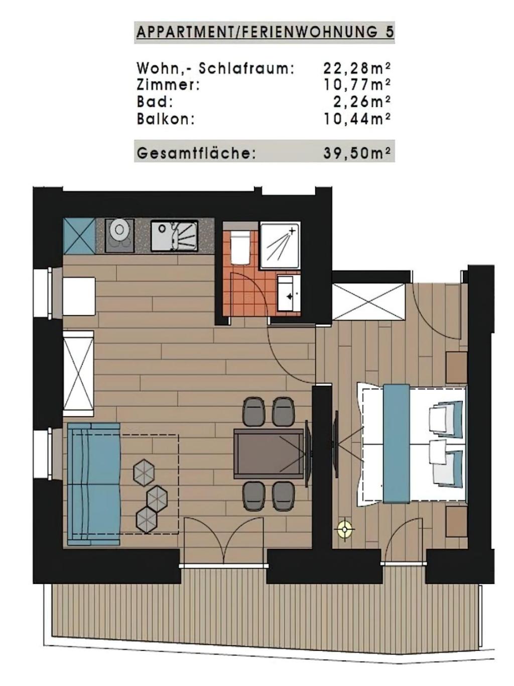 Apartment with Balcony photo 3