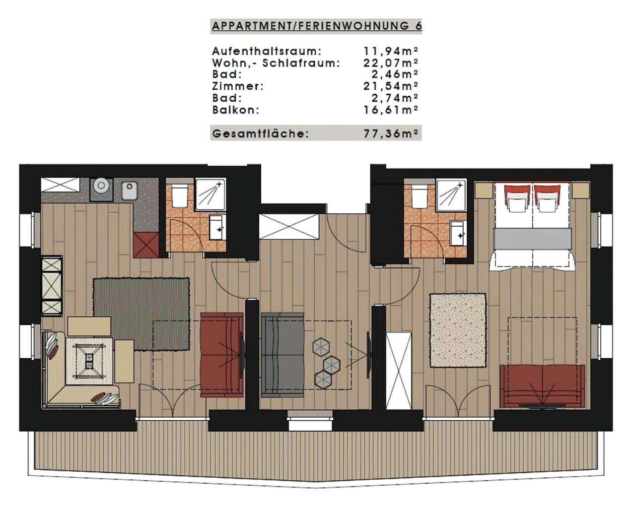 Two-Bedroom Apartment photo 2