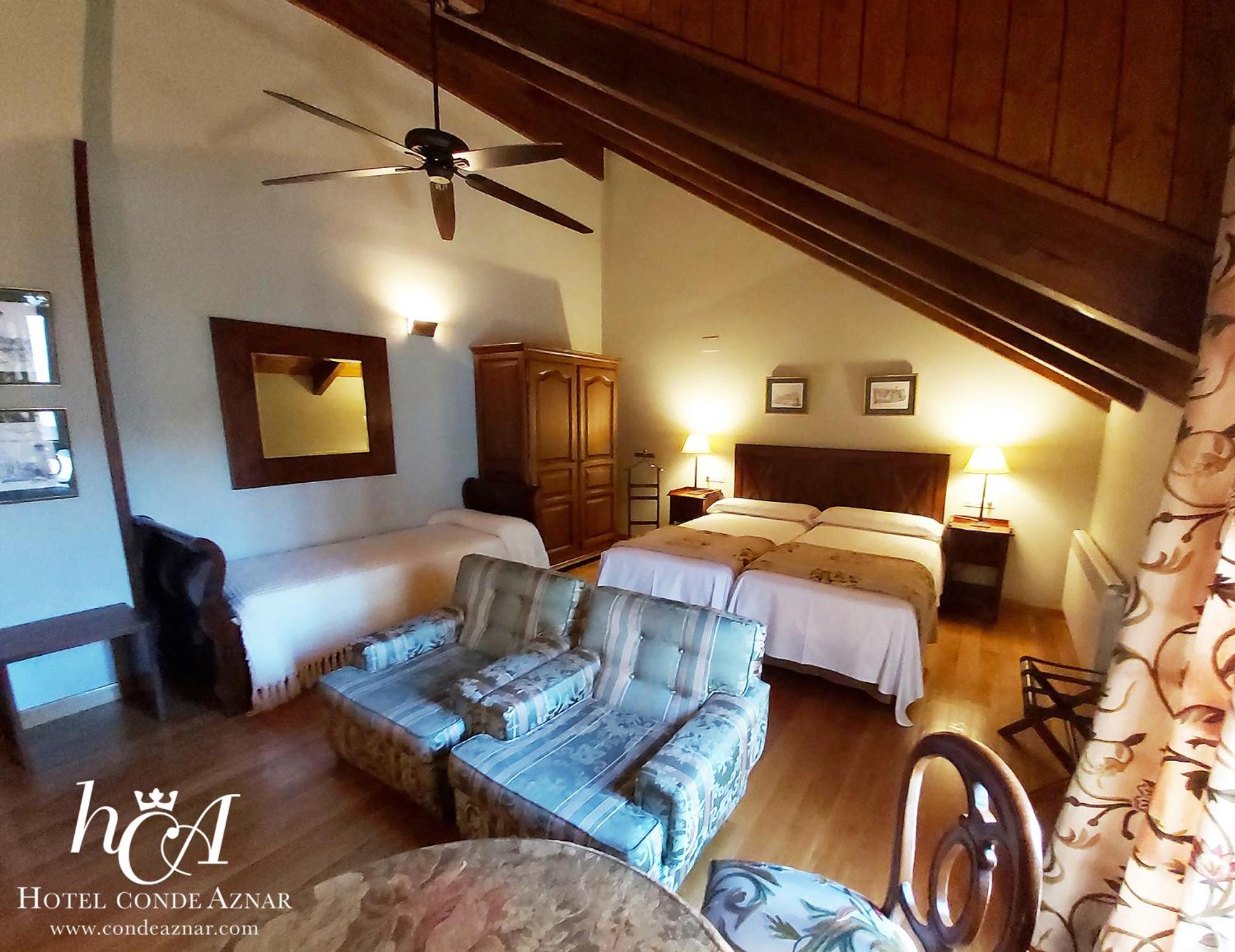 Suite Junior con sofá cama