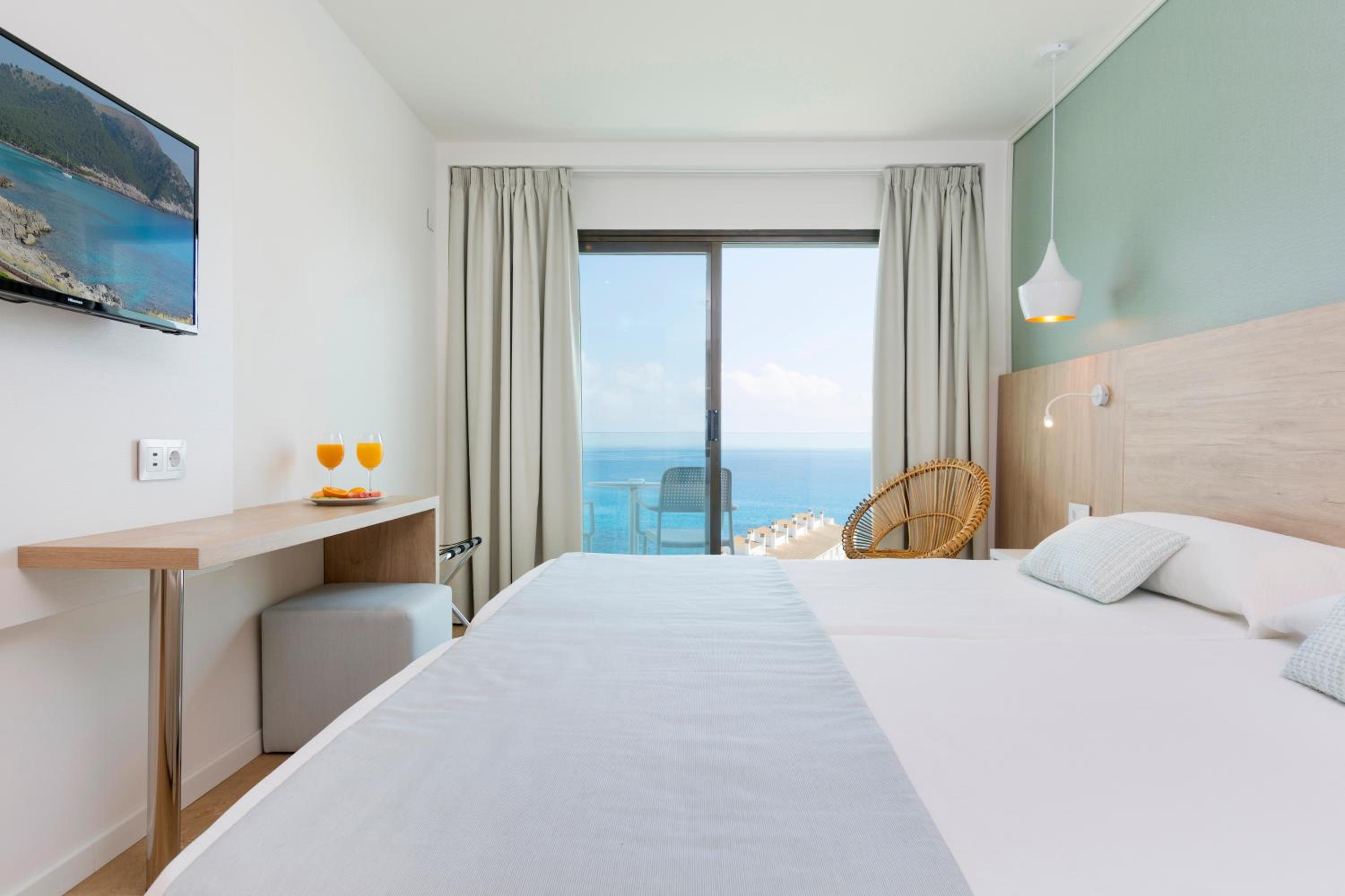 Habitación Doble o con Dos Camas con Vista al Mar
